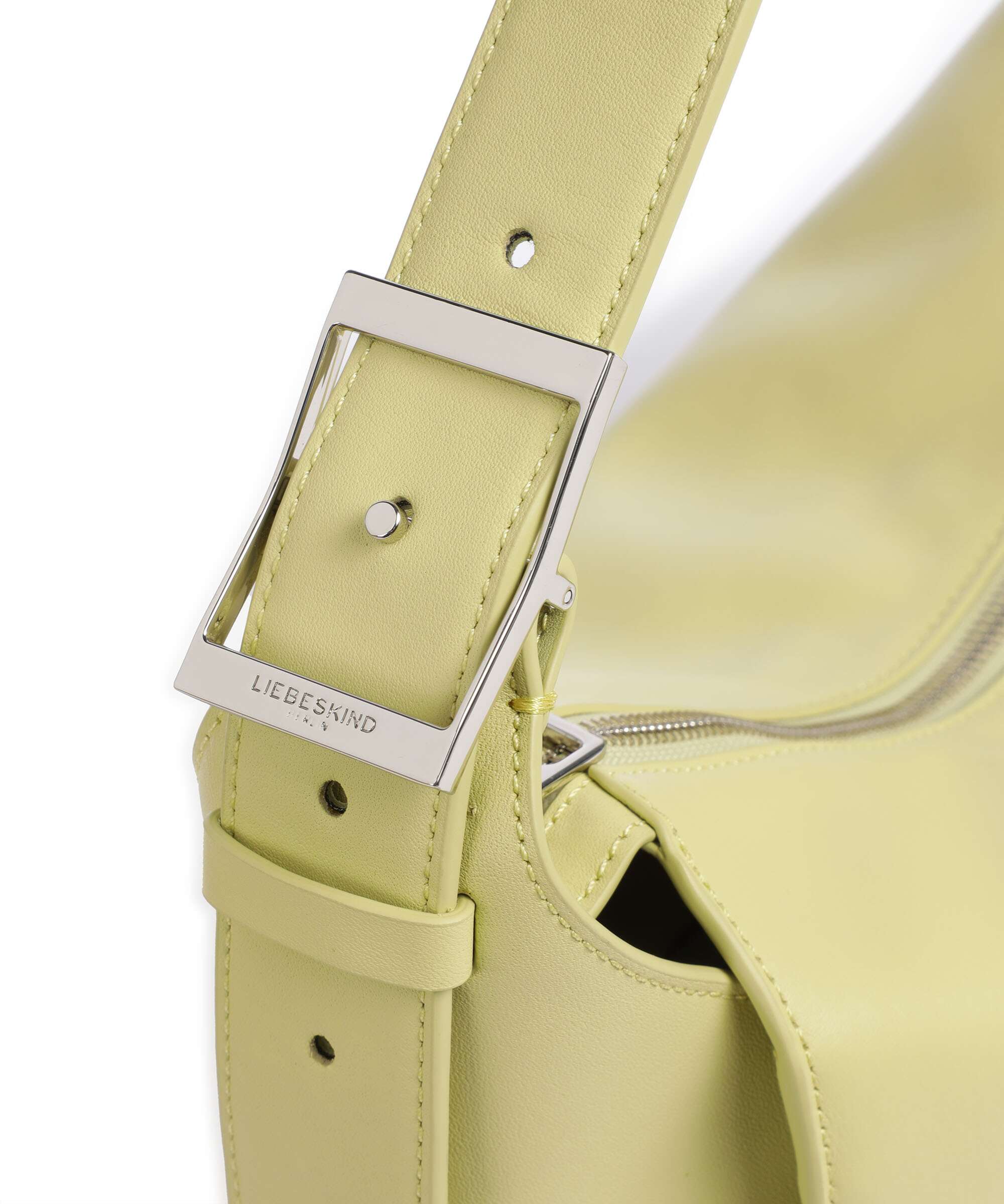 Liebeskind Lou Calf Optic M Hobo bag light mimosa - Image 4