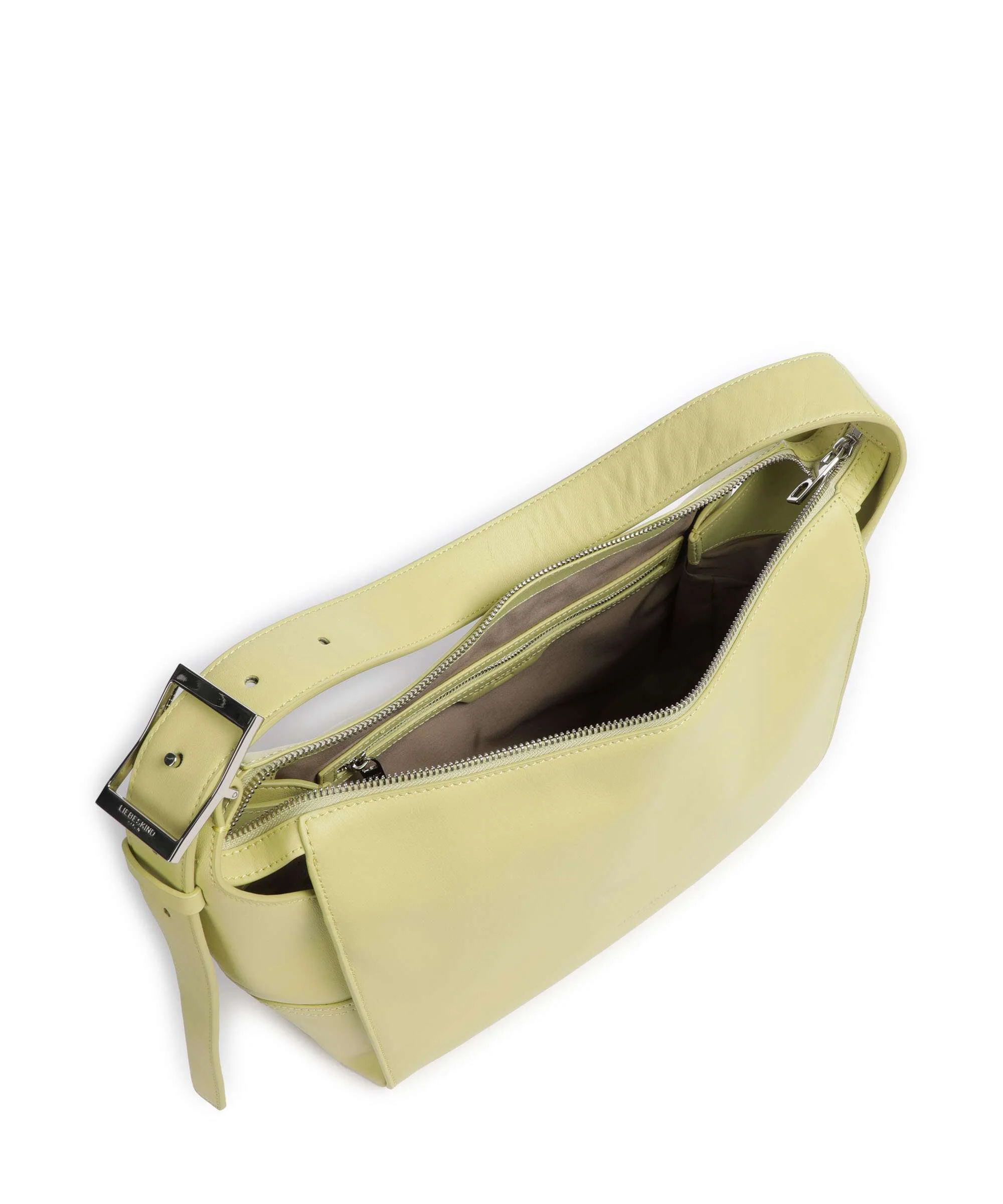 Liebeskind Lou Calf Optic M Hobo bag light mimosa - Image 6