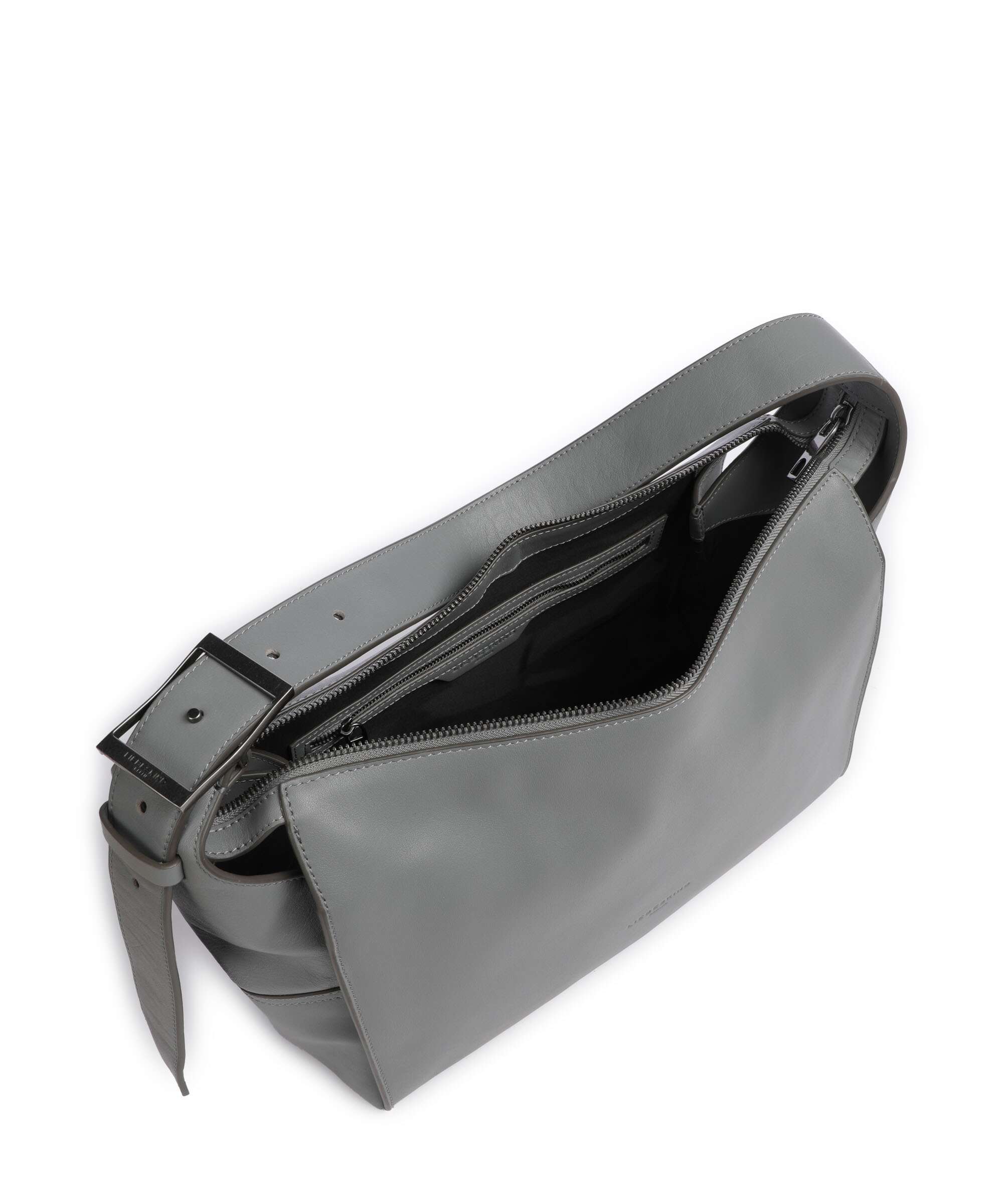 Liebeskind Lou Calf Optic M Hobo bag grigio - Image 6