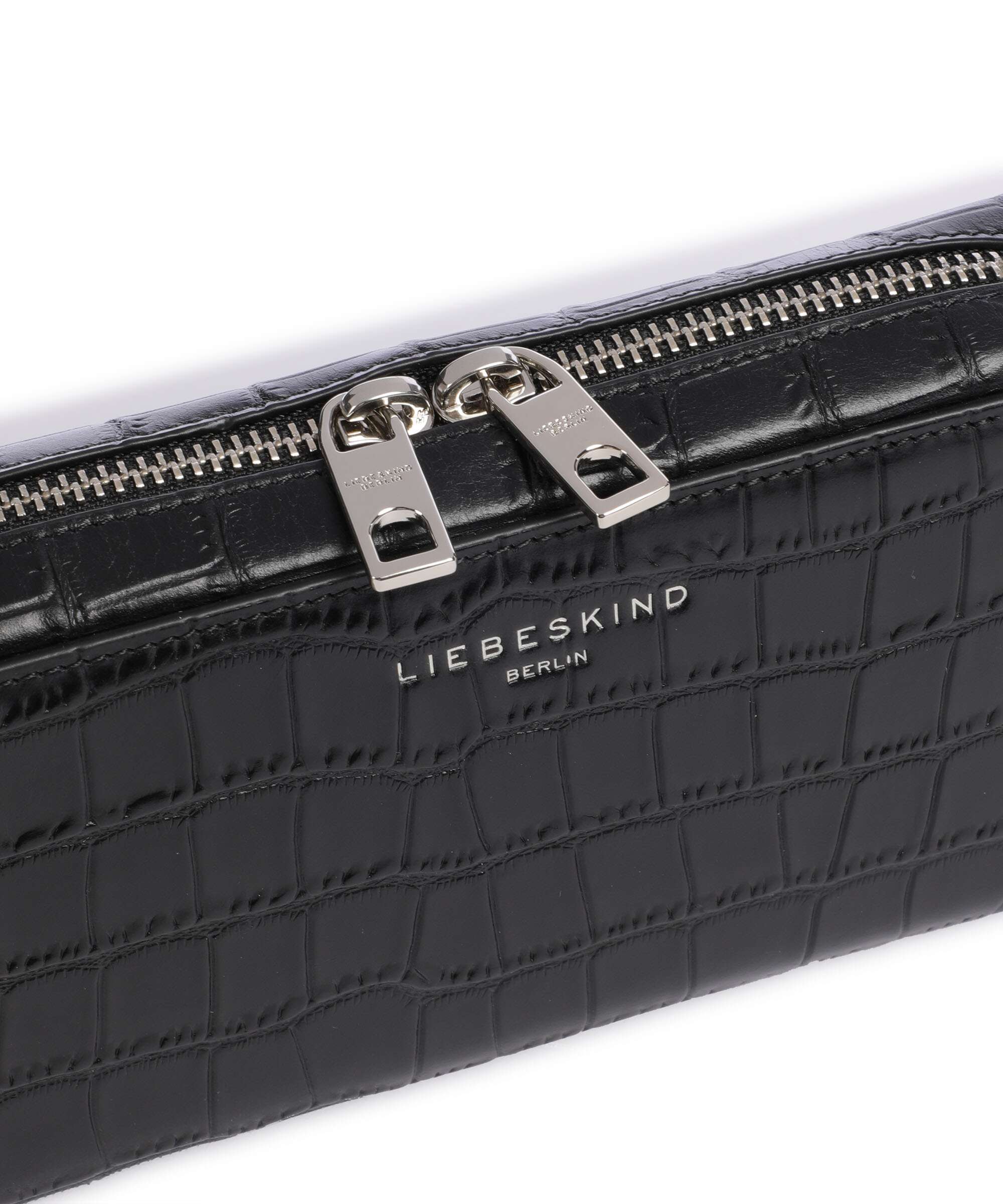 Liebeskind Lou Croco XS Wallet black - Image 4