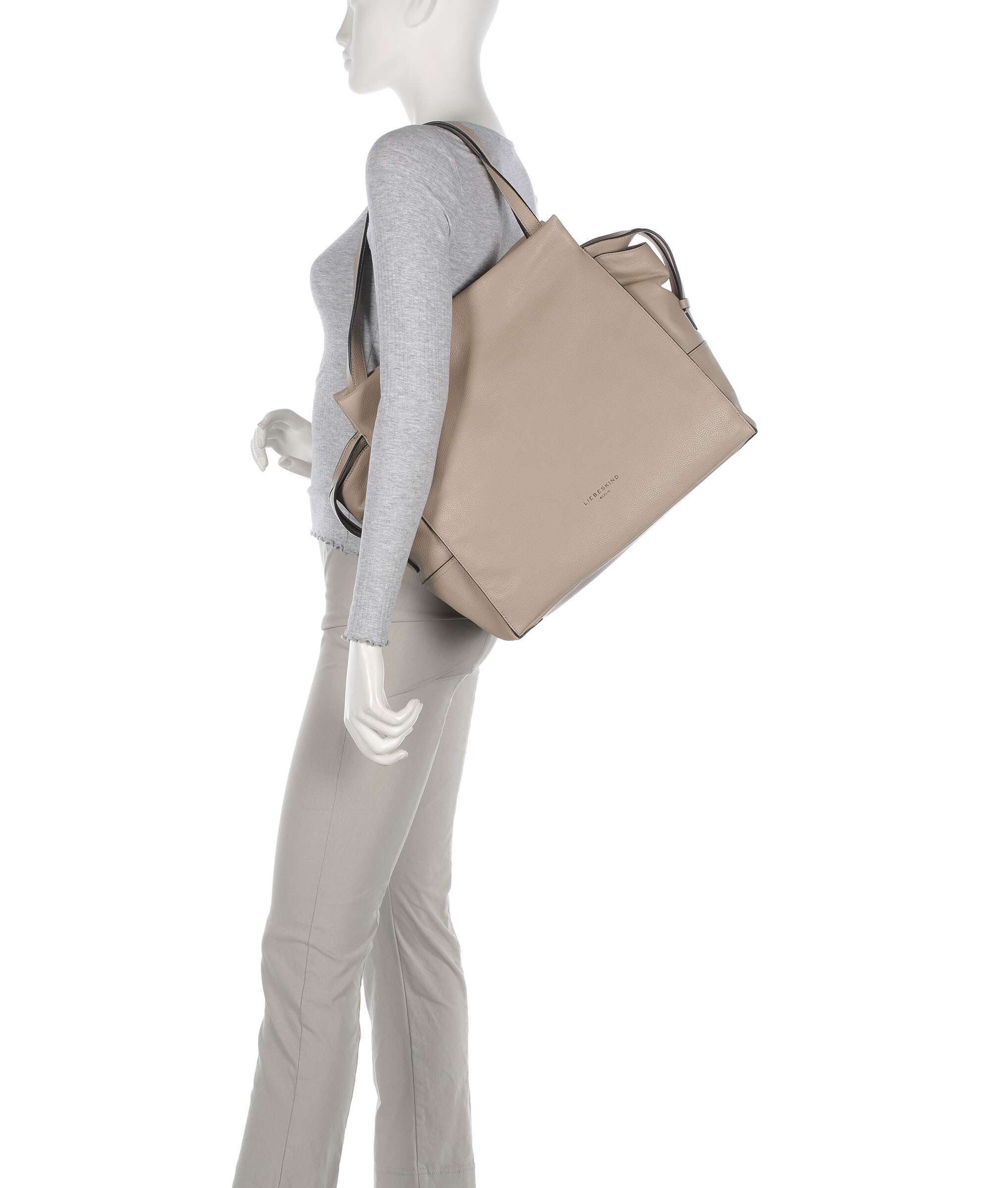 Liebeskind Lou Small Pebble L Tote bag stone - Image 3