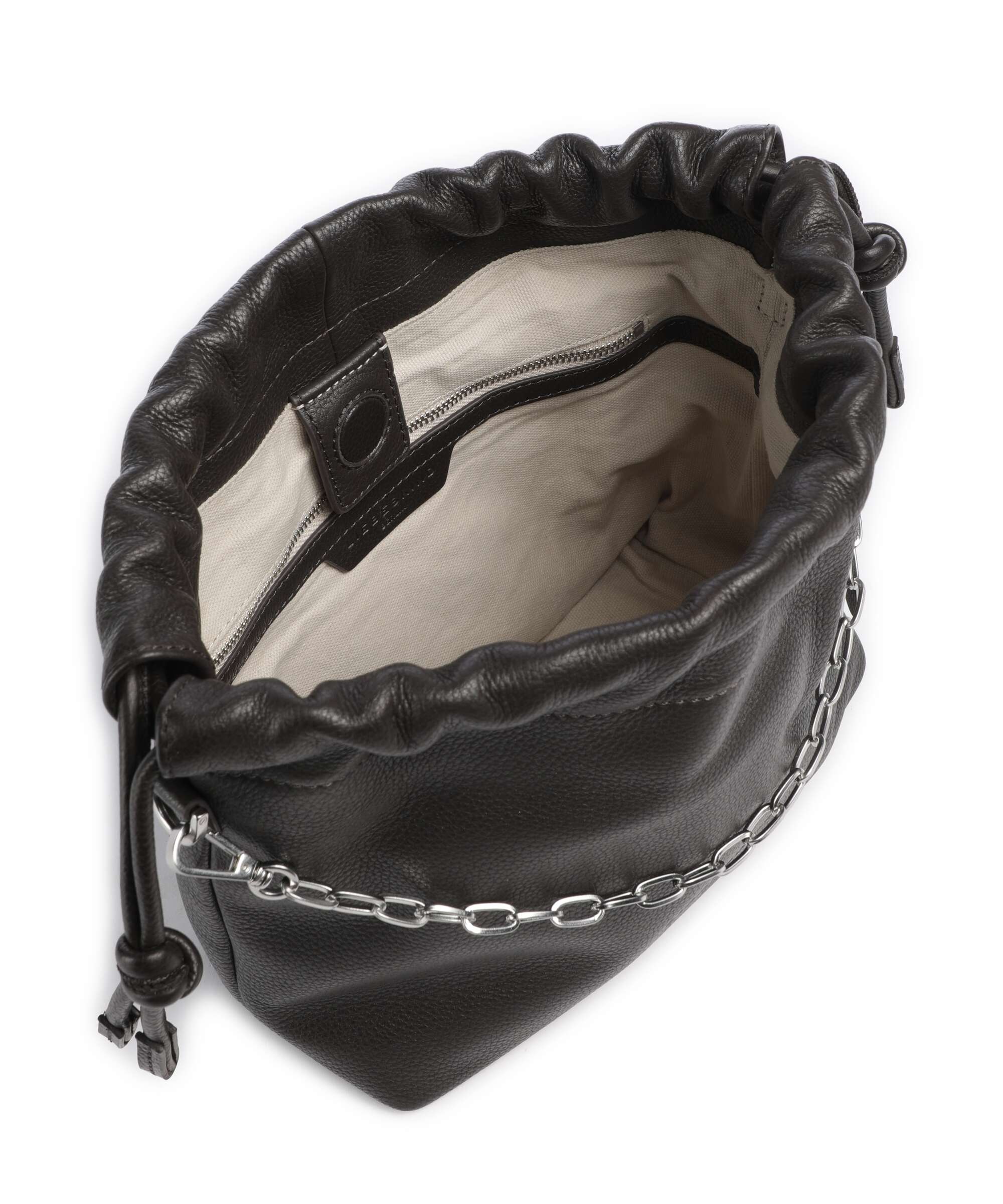 Liebeskind Lya II Small Pebble S Bucket bag deep soil - Image 6