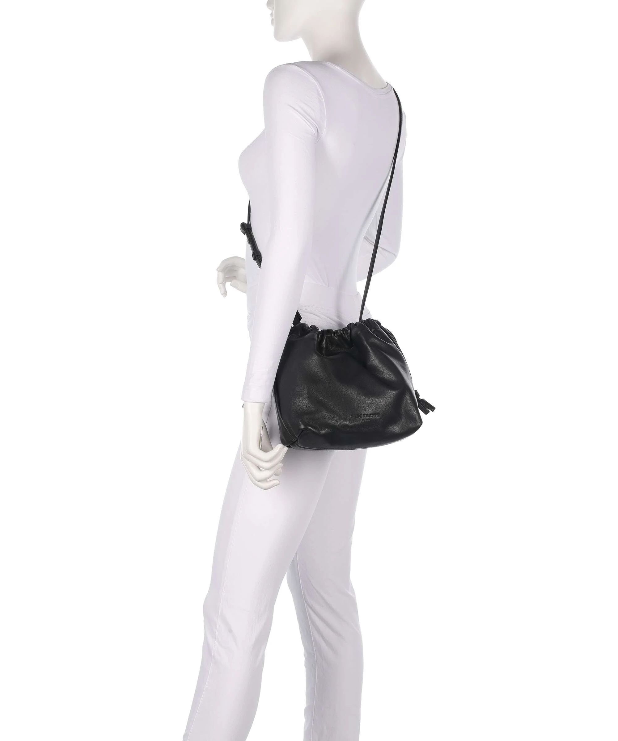 Liebeskind Lya Sheep Natural S Bucket bag black - Image 3