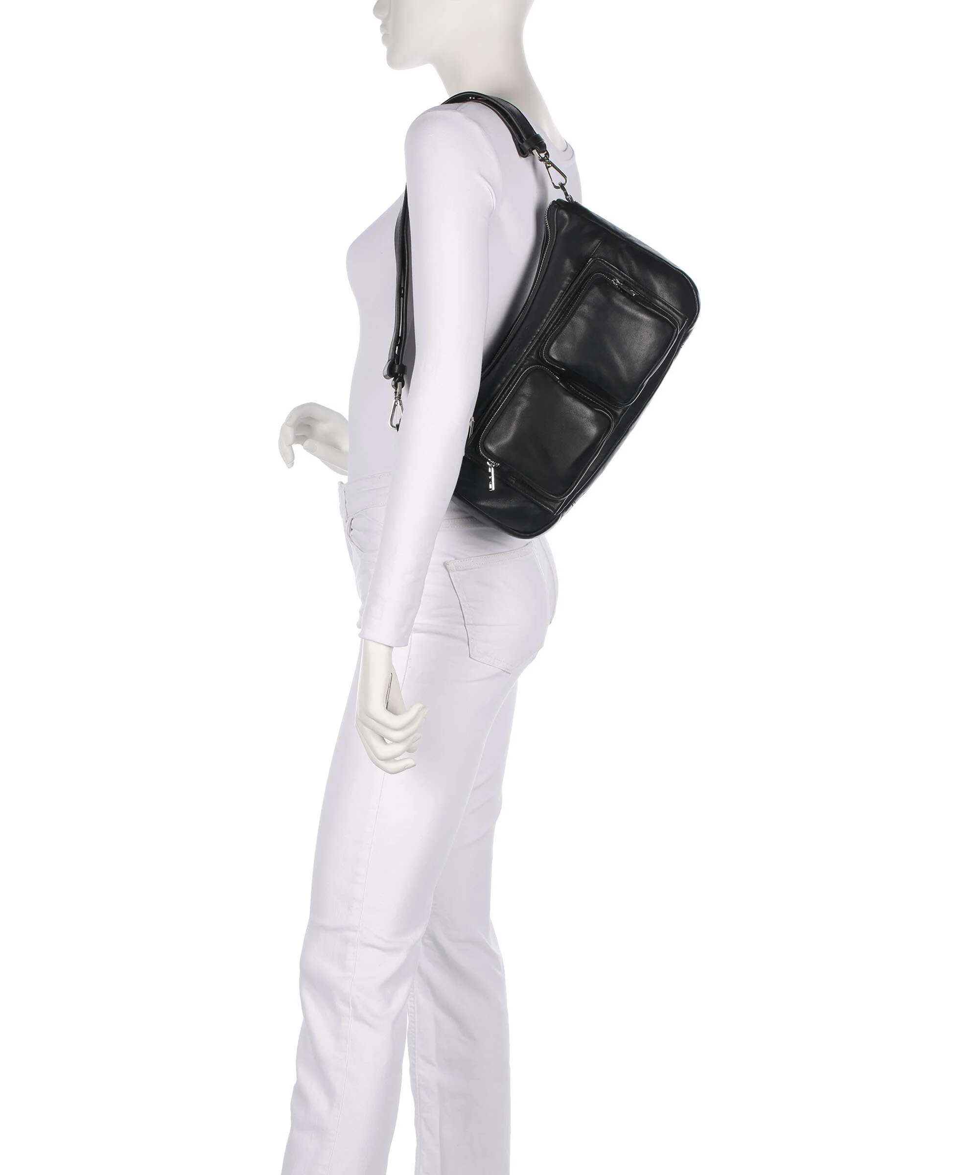 Liebeskind Maia Sheep Natural M Shoulder bag black - Image 3