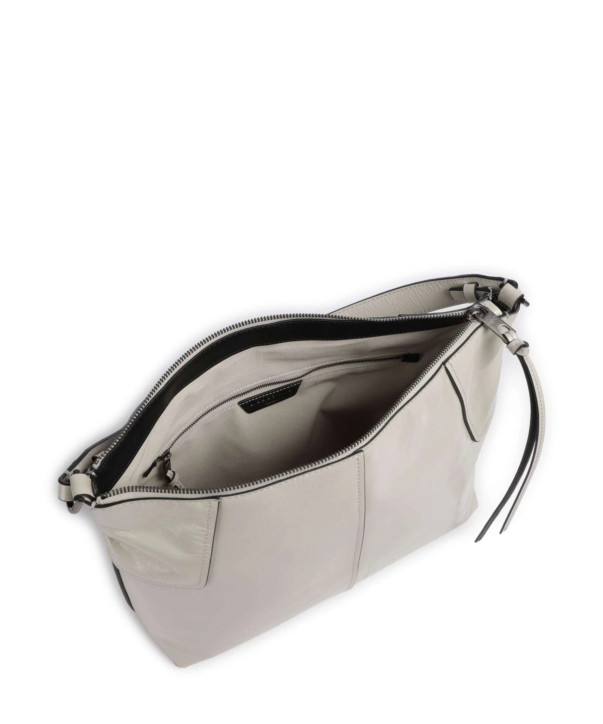 Liebeskind Mila Lack Distressed M Hobo bag milk - Image 6