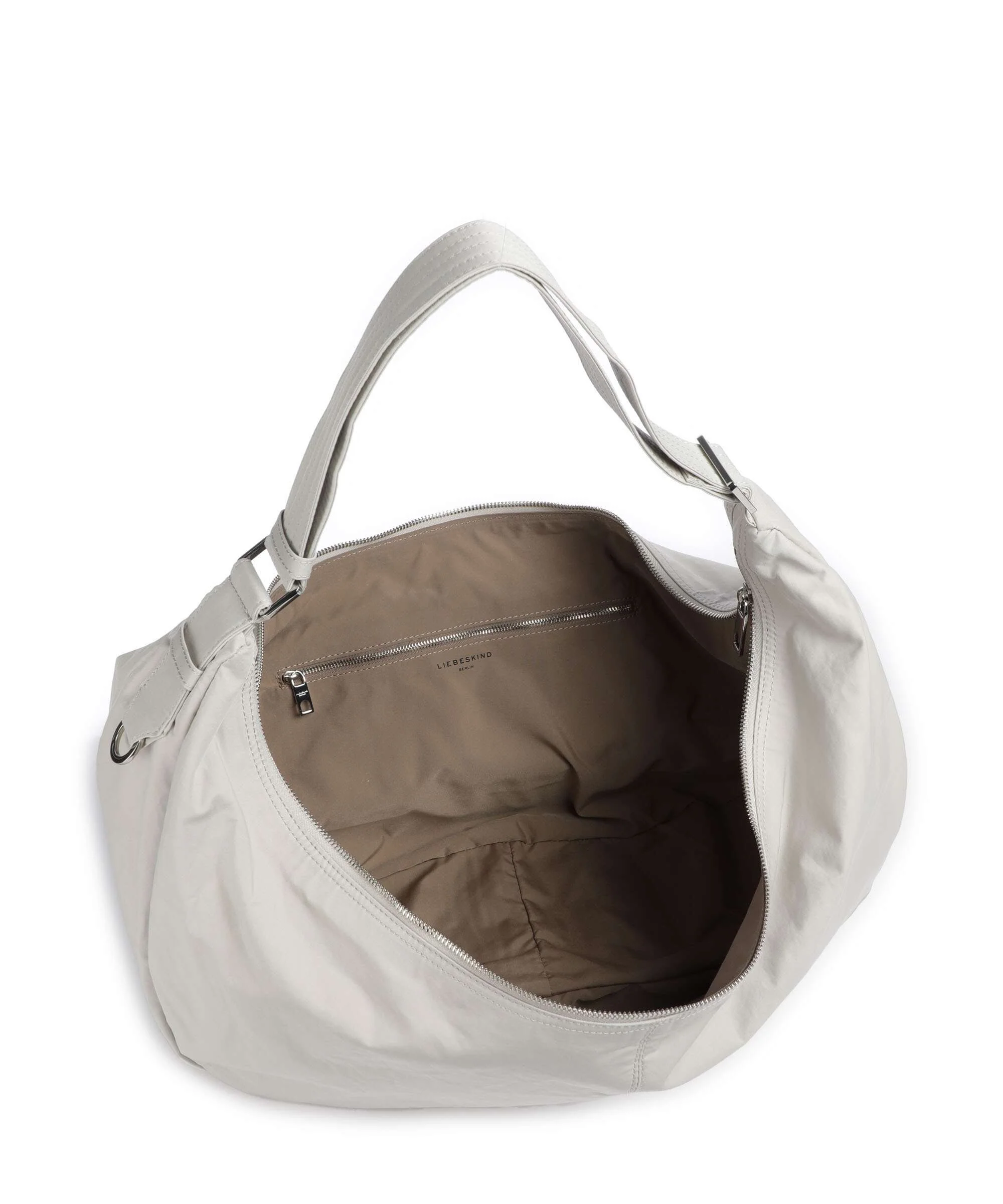Liebeskind Moon Nylon L Hobo bag milk - Image 6