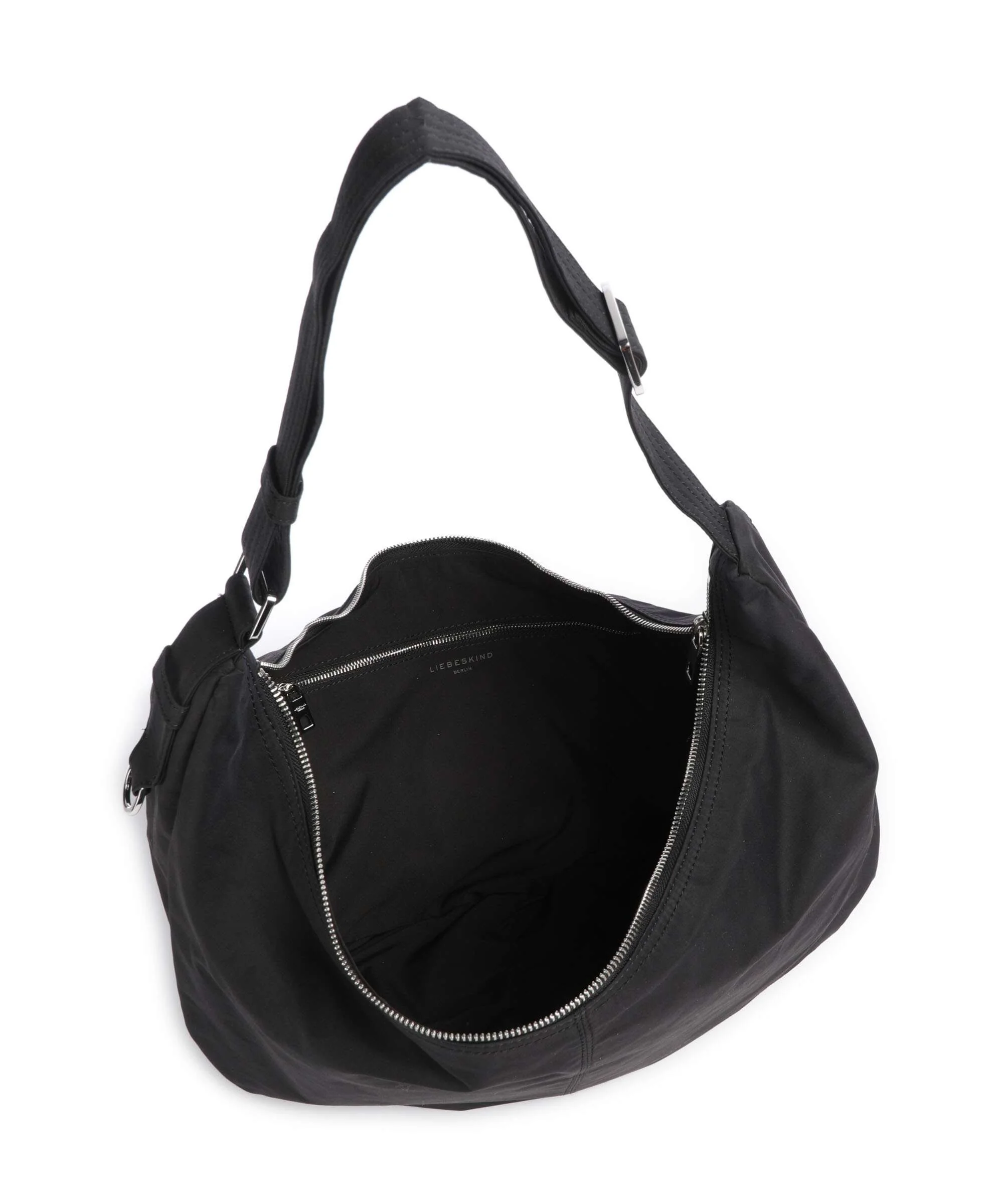 Liebeskind Moon Nylon M Hobo bag black - Image 6