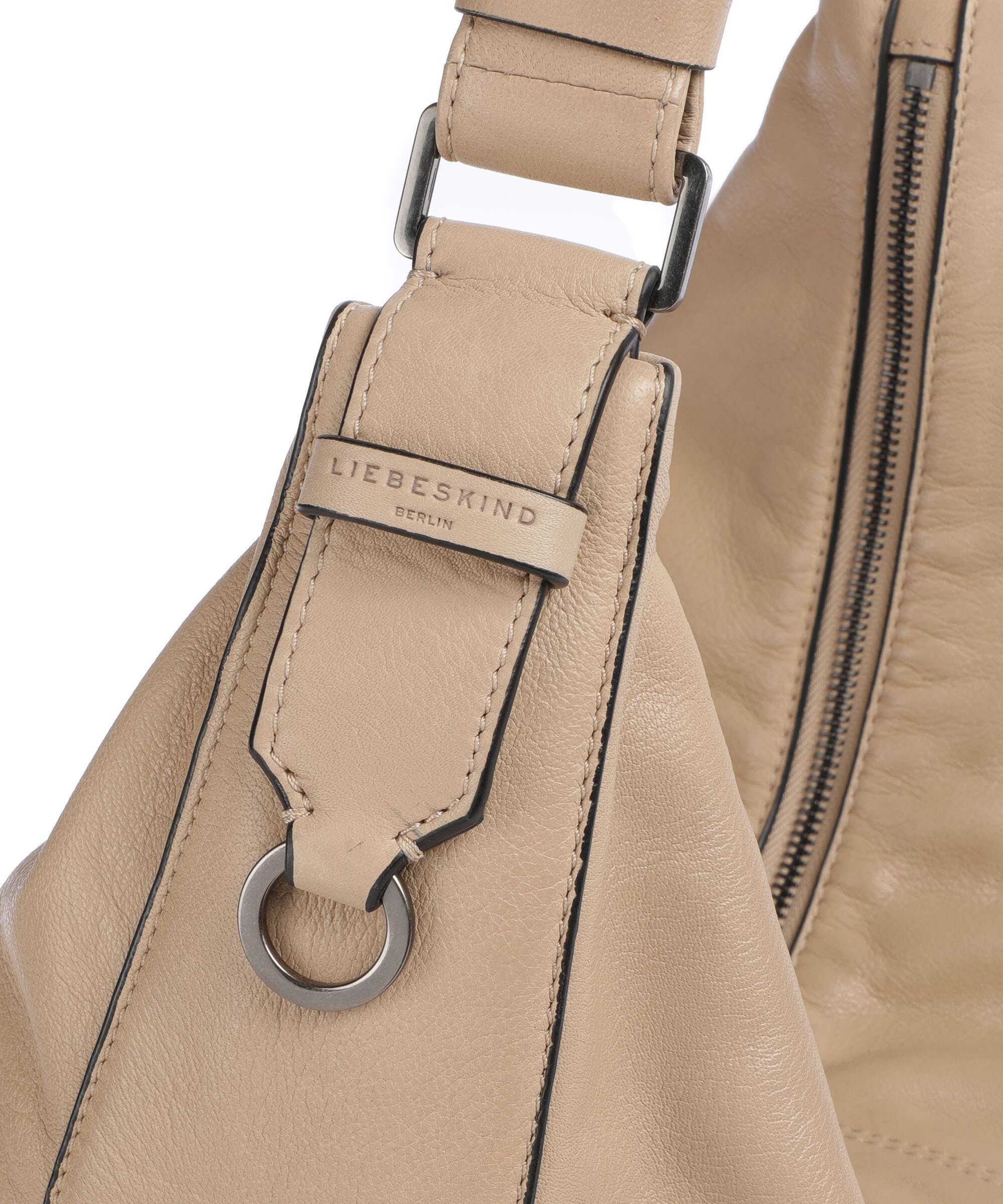 Liebeskind Moon Sheep Natural M Hobo bag sand castle - Image 4