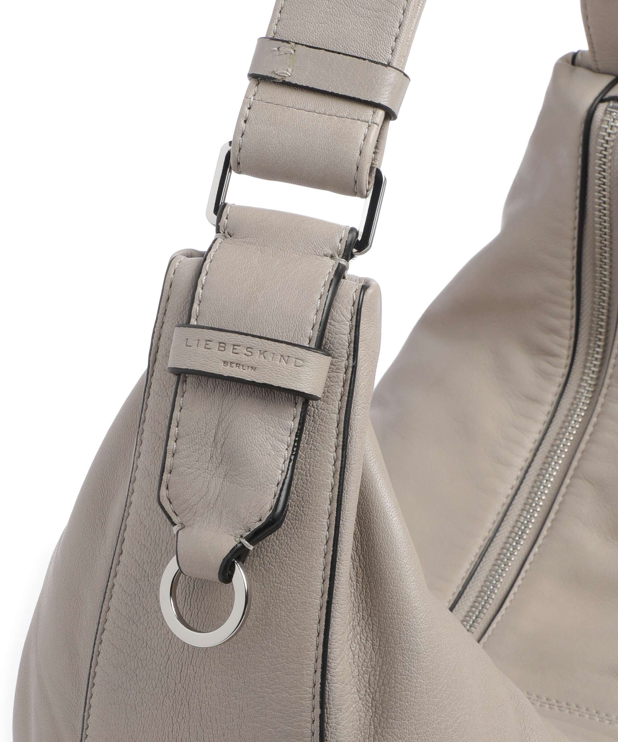 Liebeskind Moon Sheep Natural M Hobo bag steel - Image 4