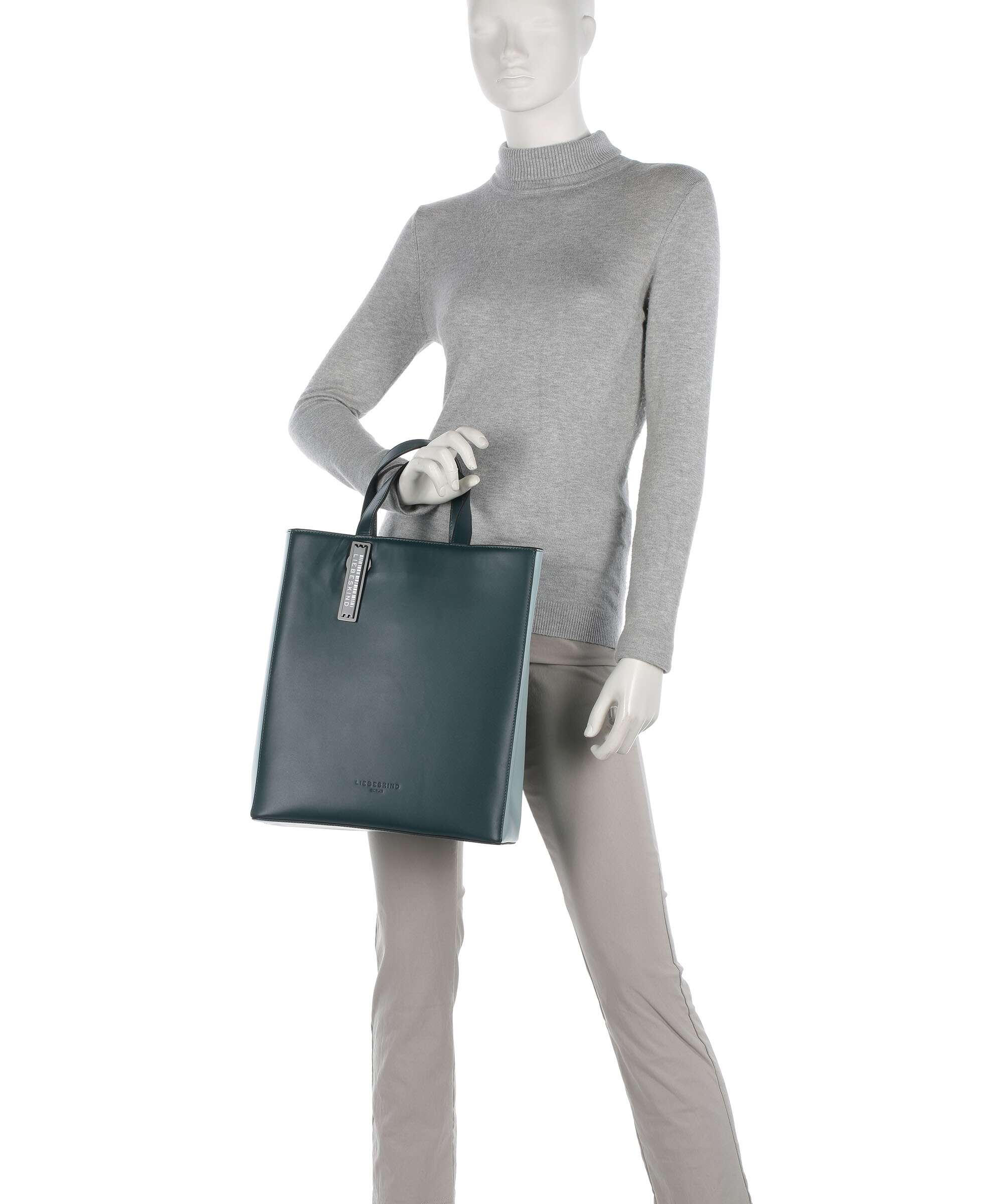 Liebeskind Paper Bag Carter M Handbag mystic river - Image 3