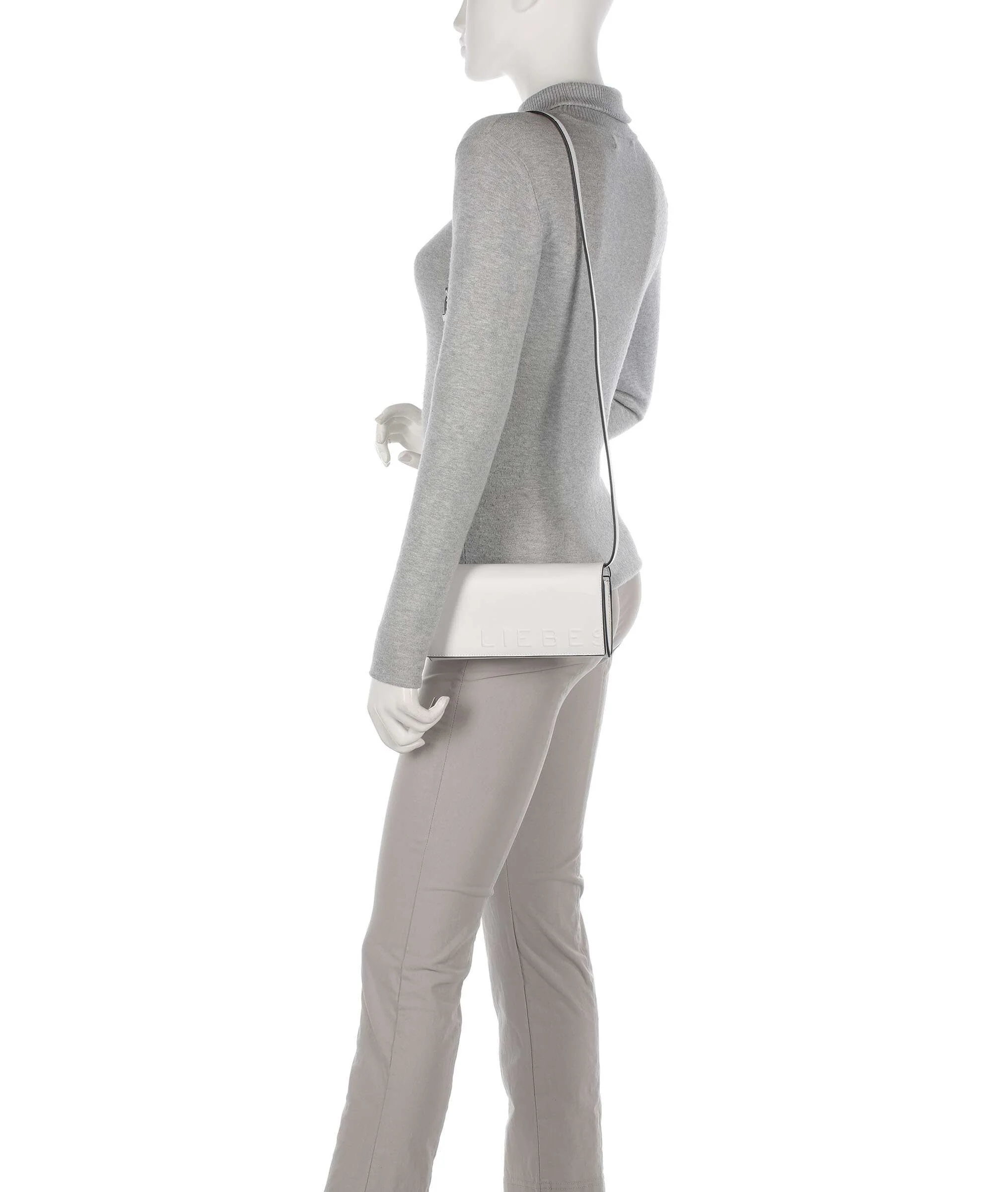 Liebeskind Paper Bag Logo Carter XS Crossbody bag offwhite - Image 3