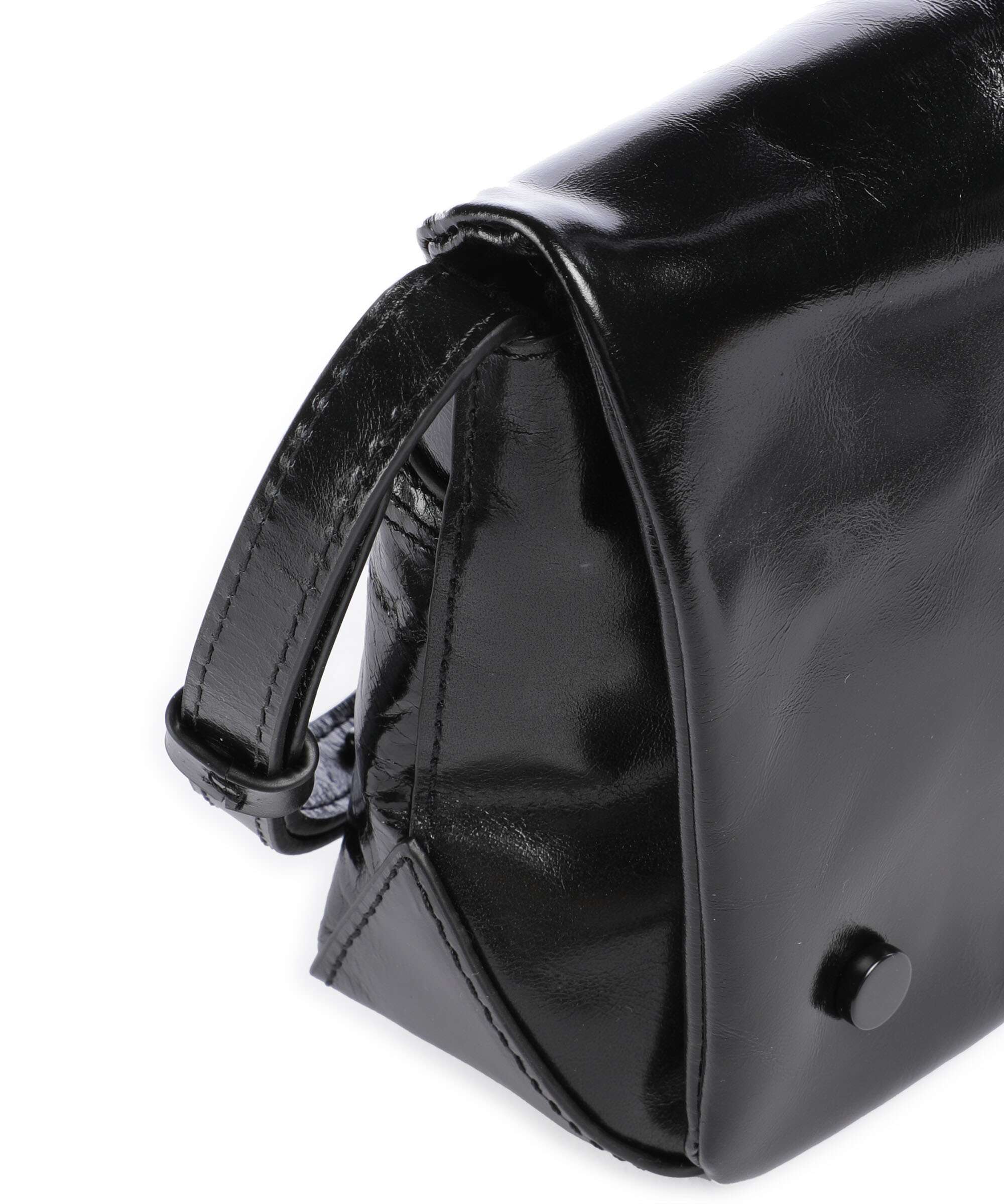 Liebeskind Rive Paper Touch Crinkle S Crossbody bag black - Image 4