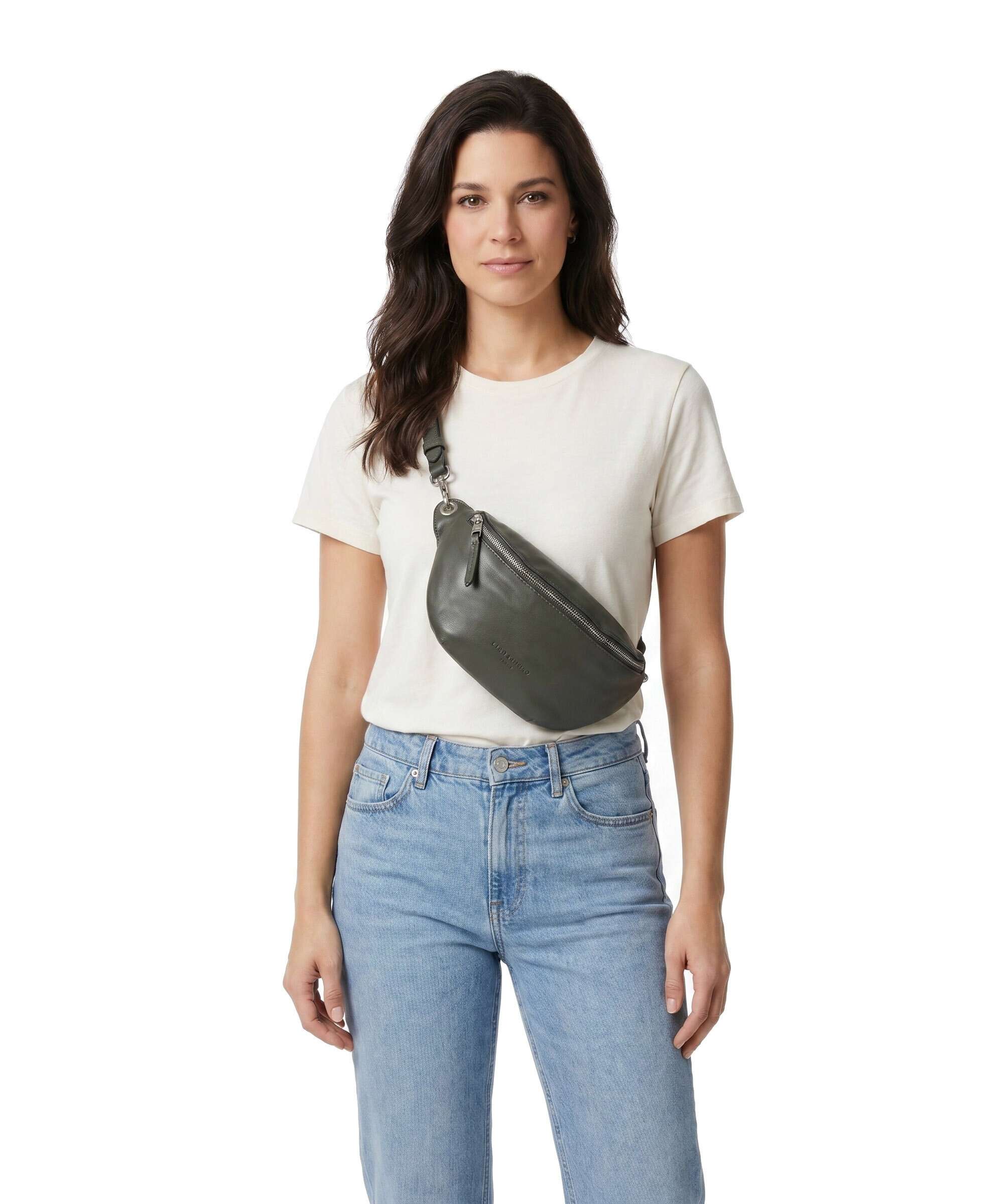 Liebeskind Tavia Sheep Natural Belt bag cypress green - Image 3
