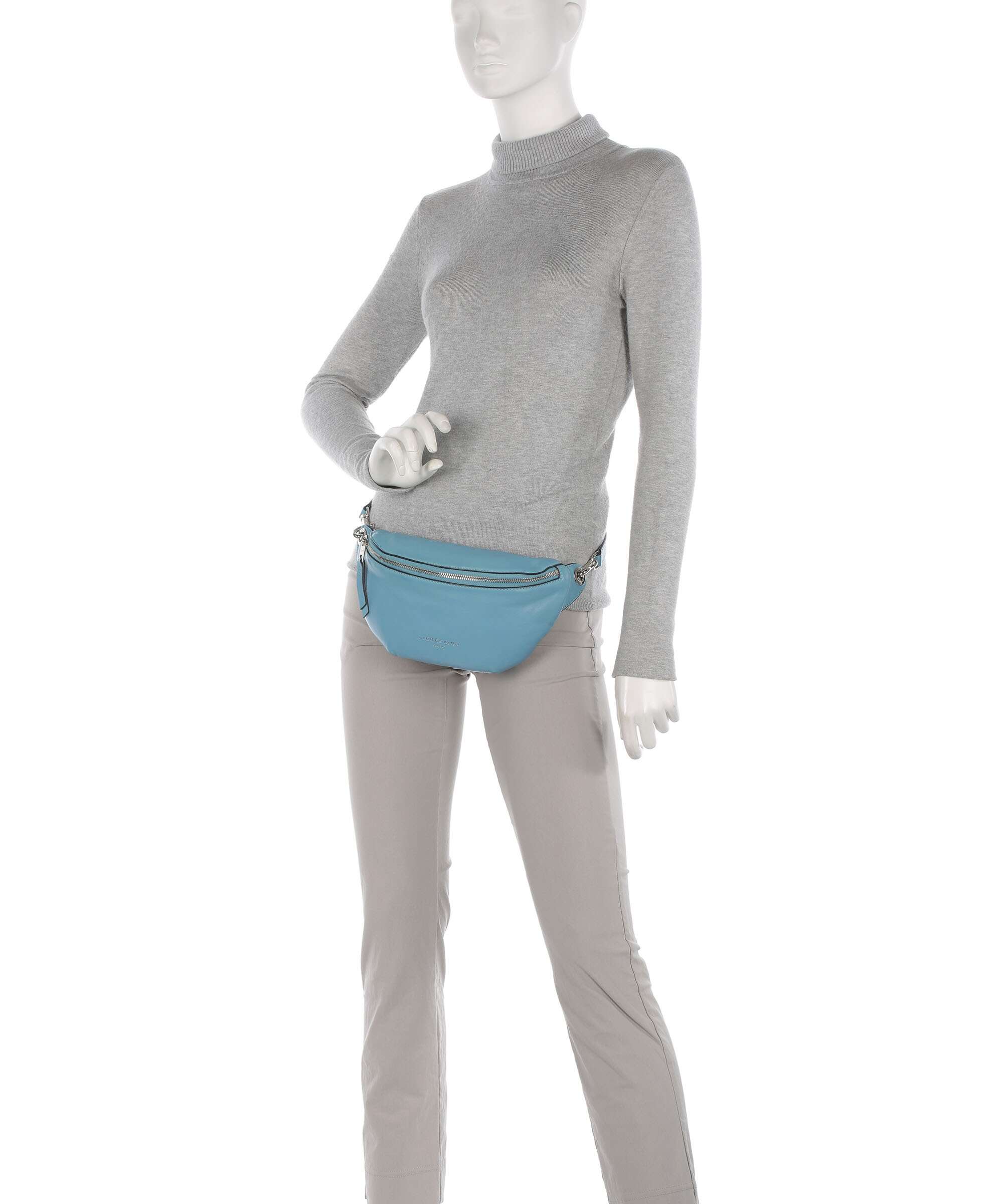Liebeskind Tavia Sheep Natural Belt bag petrol blue - Image 3