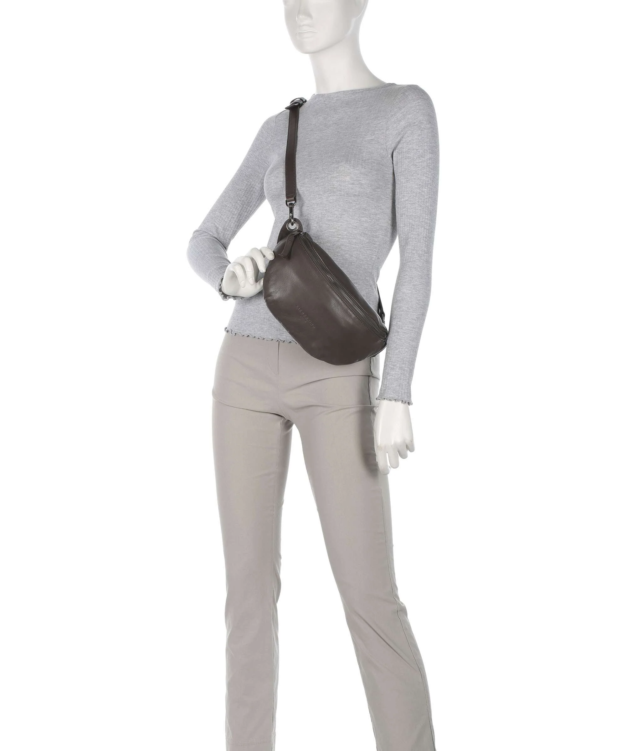 Liebeskind Tavia Sheep Natural Belt bag dark grigio - Image 3