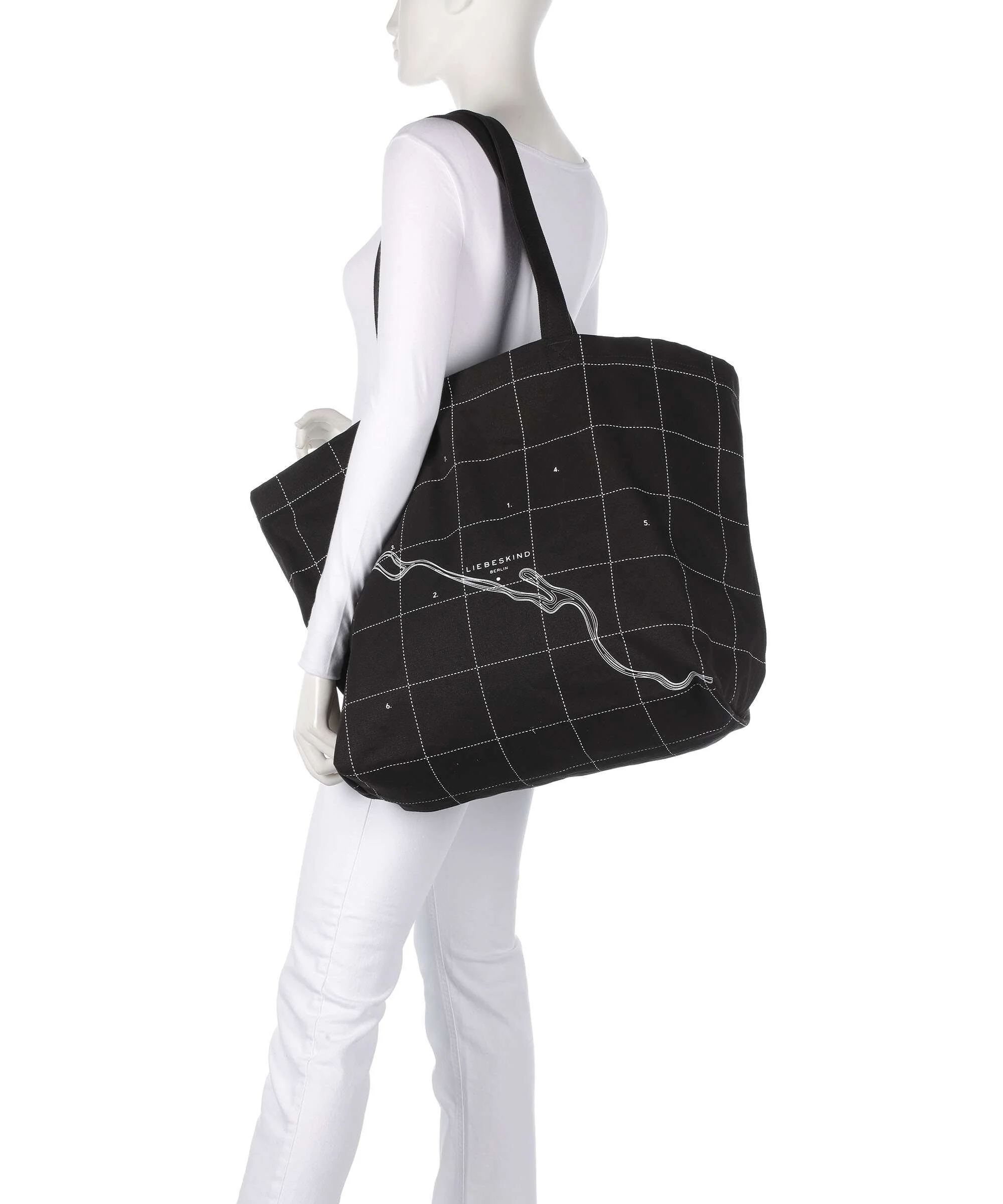 Liebeskind Tote bag black - Image 3