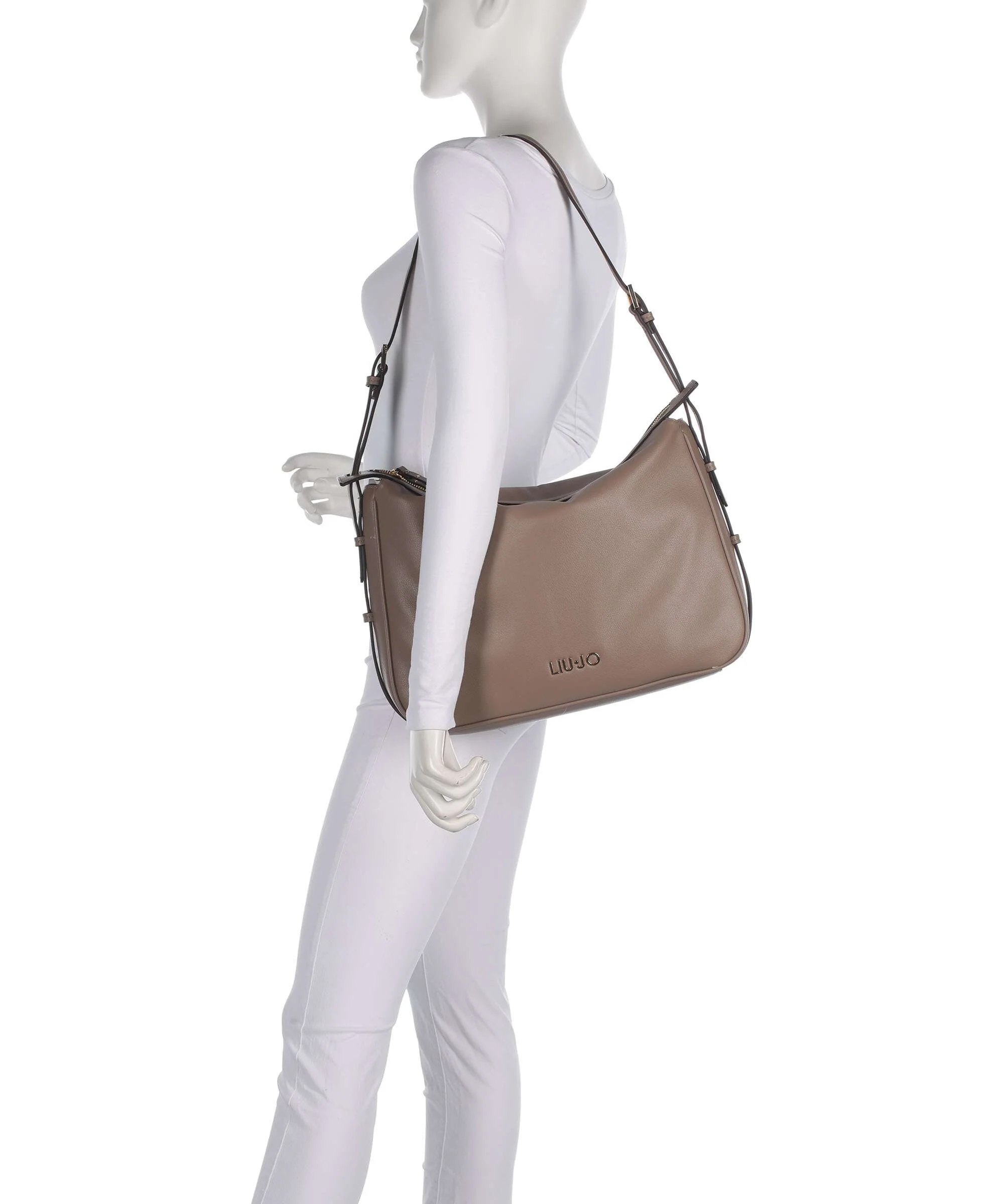 Liu Jo Arezu M Hobo bag mocha - Image 3