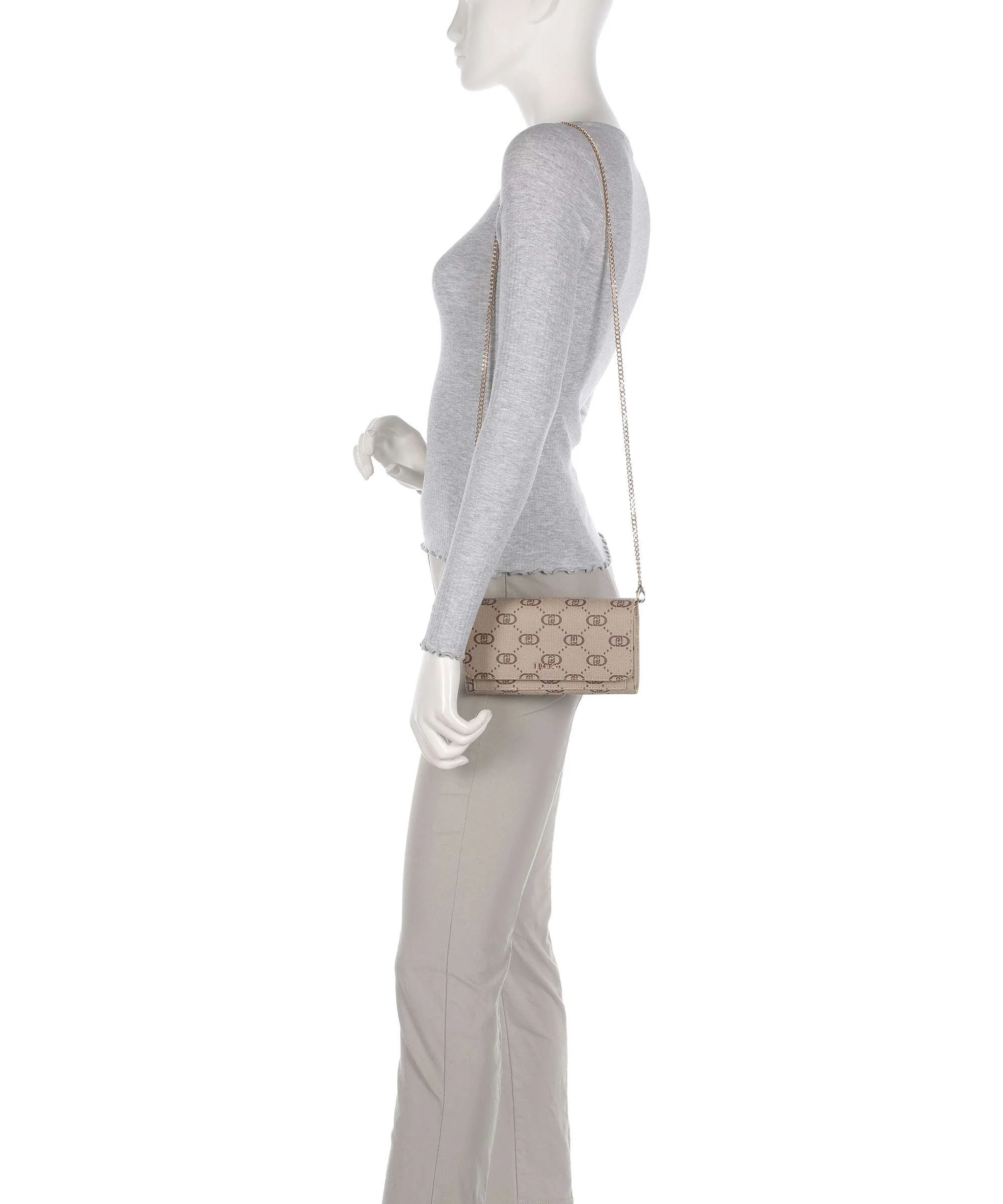 Liu Jo Caliwen Crossbody bag tortora chiaro - Image 3