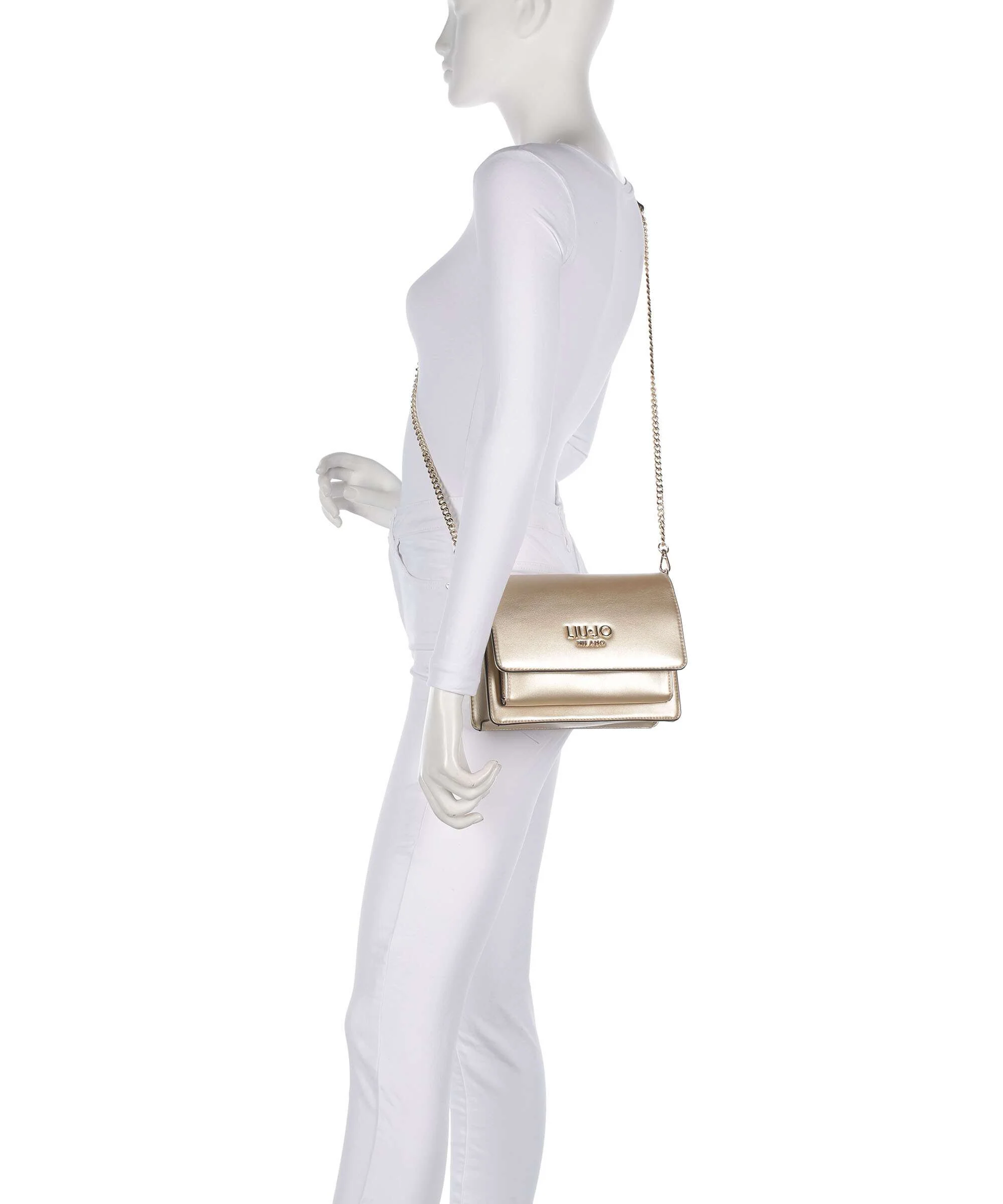 Liu Jo Caliwen M Crossbody bag light gold - Image 3