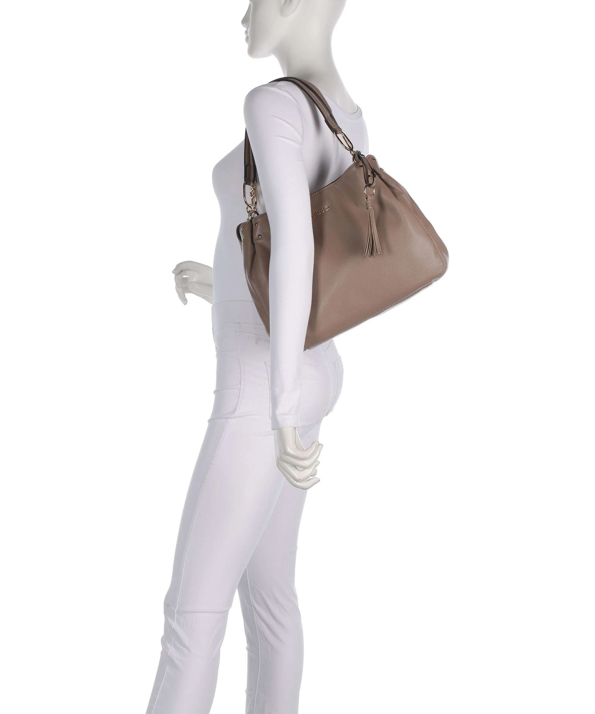 Liu Jo Cirry M Tote bag mocha - Image 3