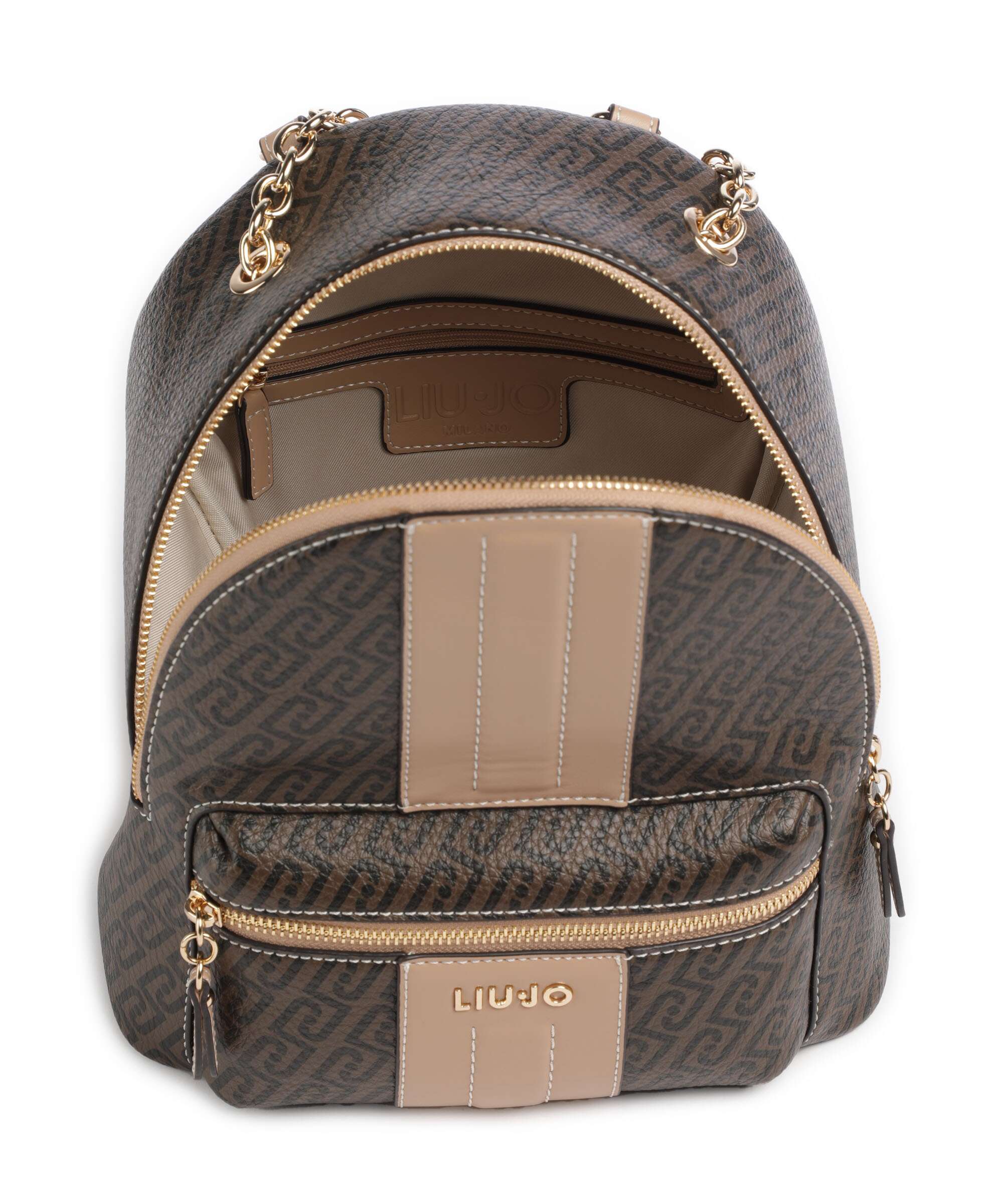 Liu Jo Ematite M Backpack naturale/dark cipria - Image 5