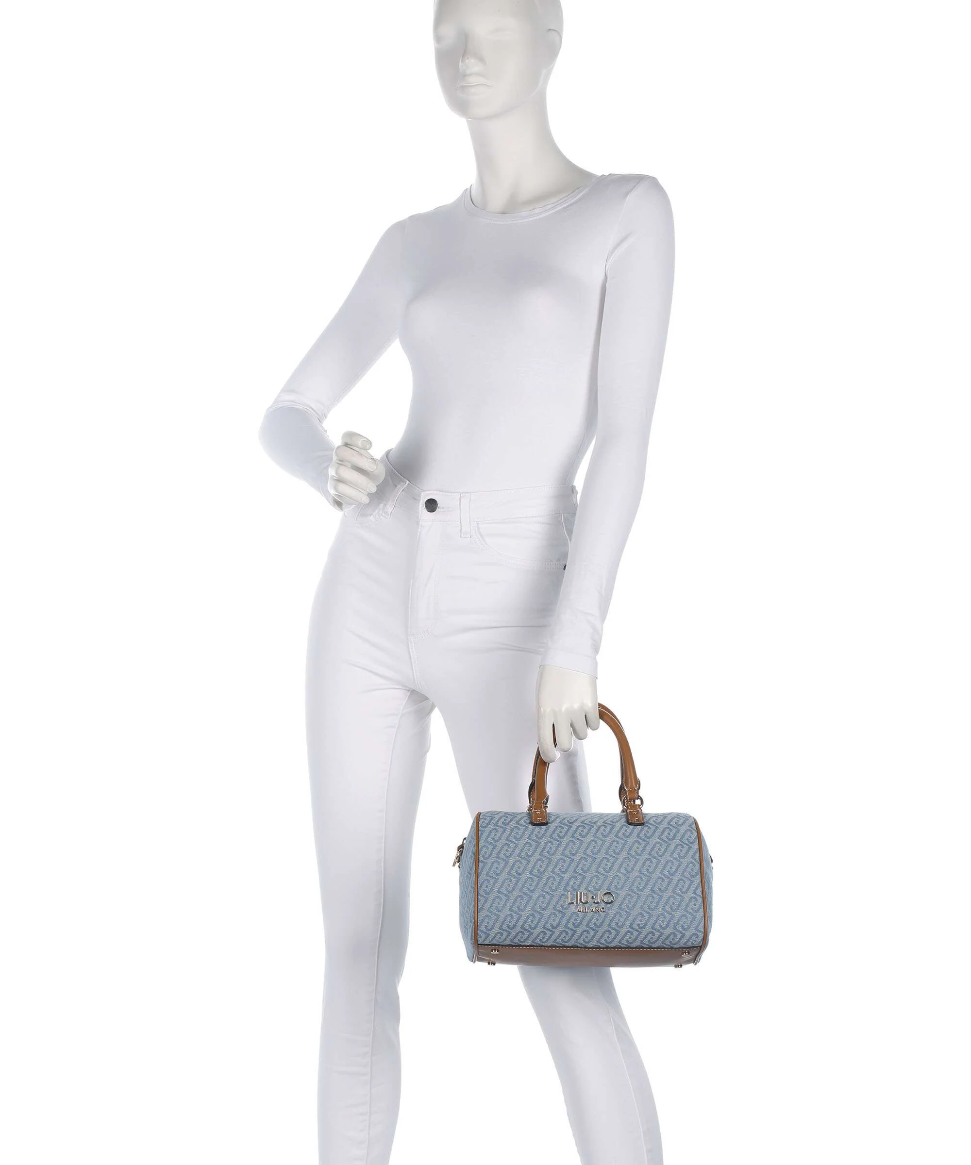 Liu Jo Evrim S Handbag dusty blue - Image 4