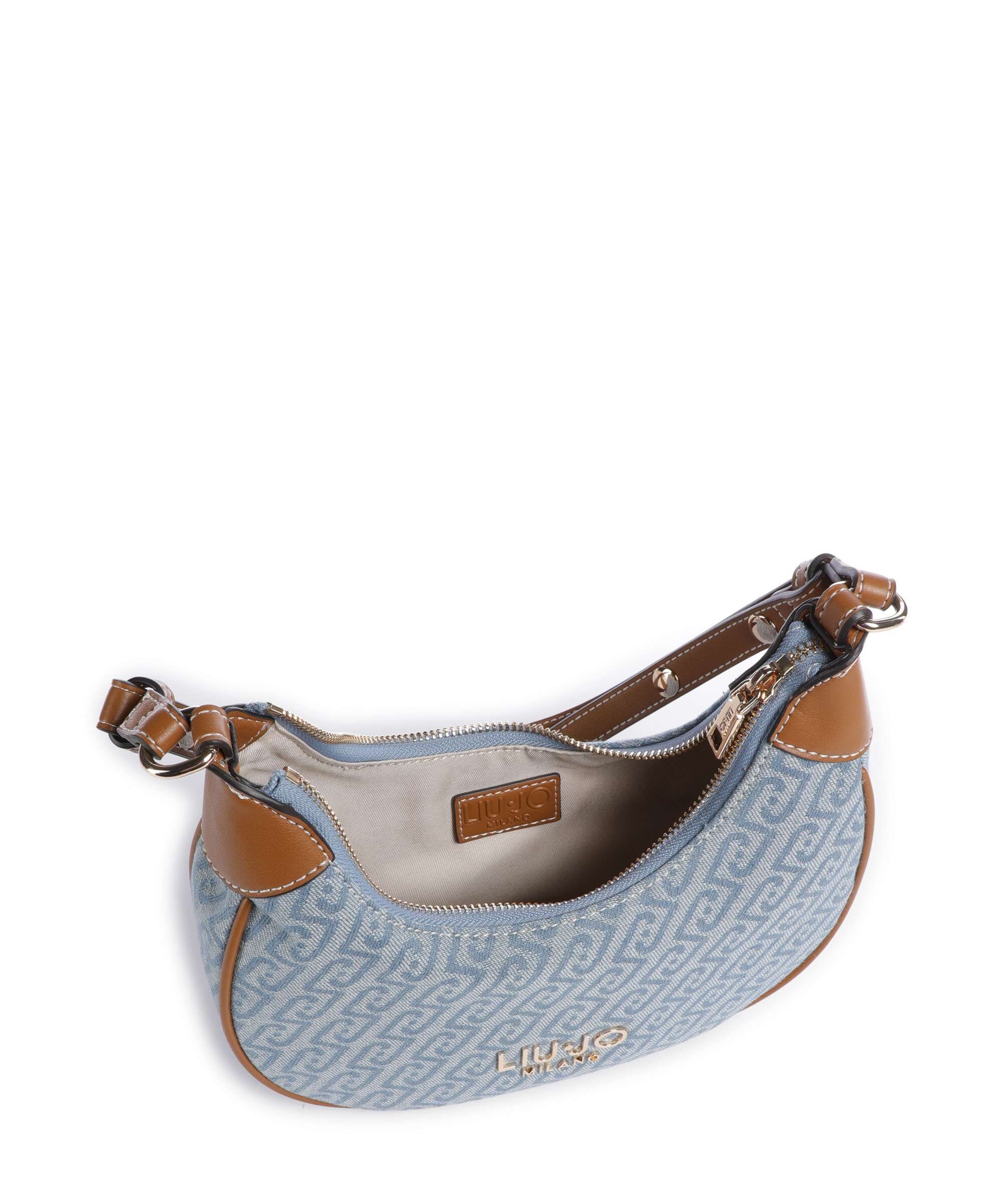 Liu Jo Evrim S Shoulder bag dusty blue - Image 6