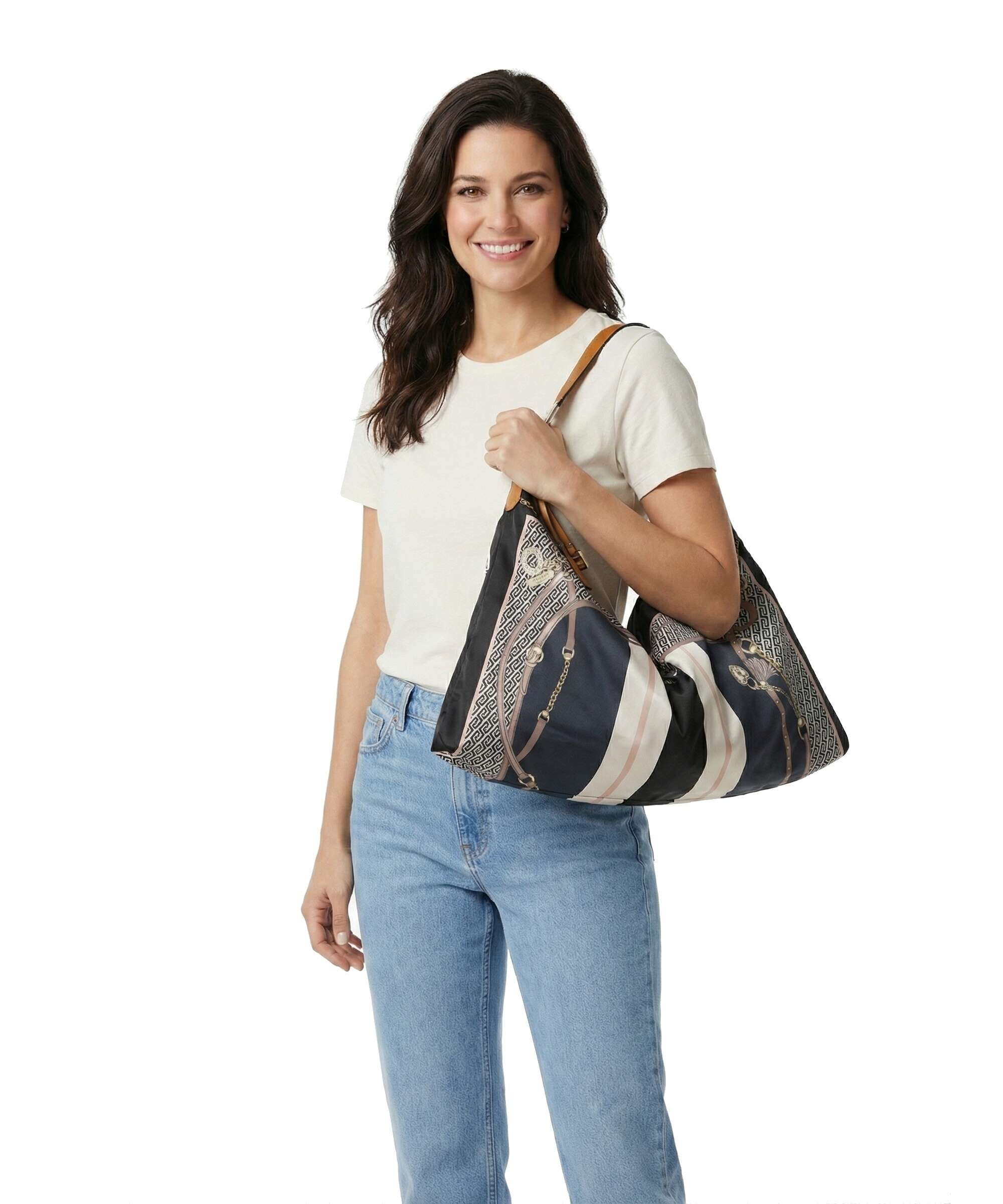 Liu Jo Foulard Hobo bag st metall nero - Image 3
