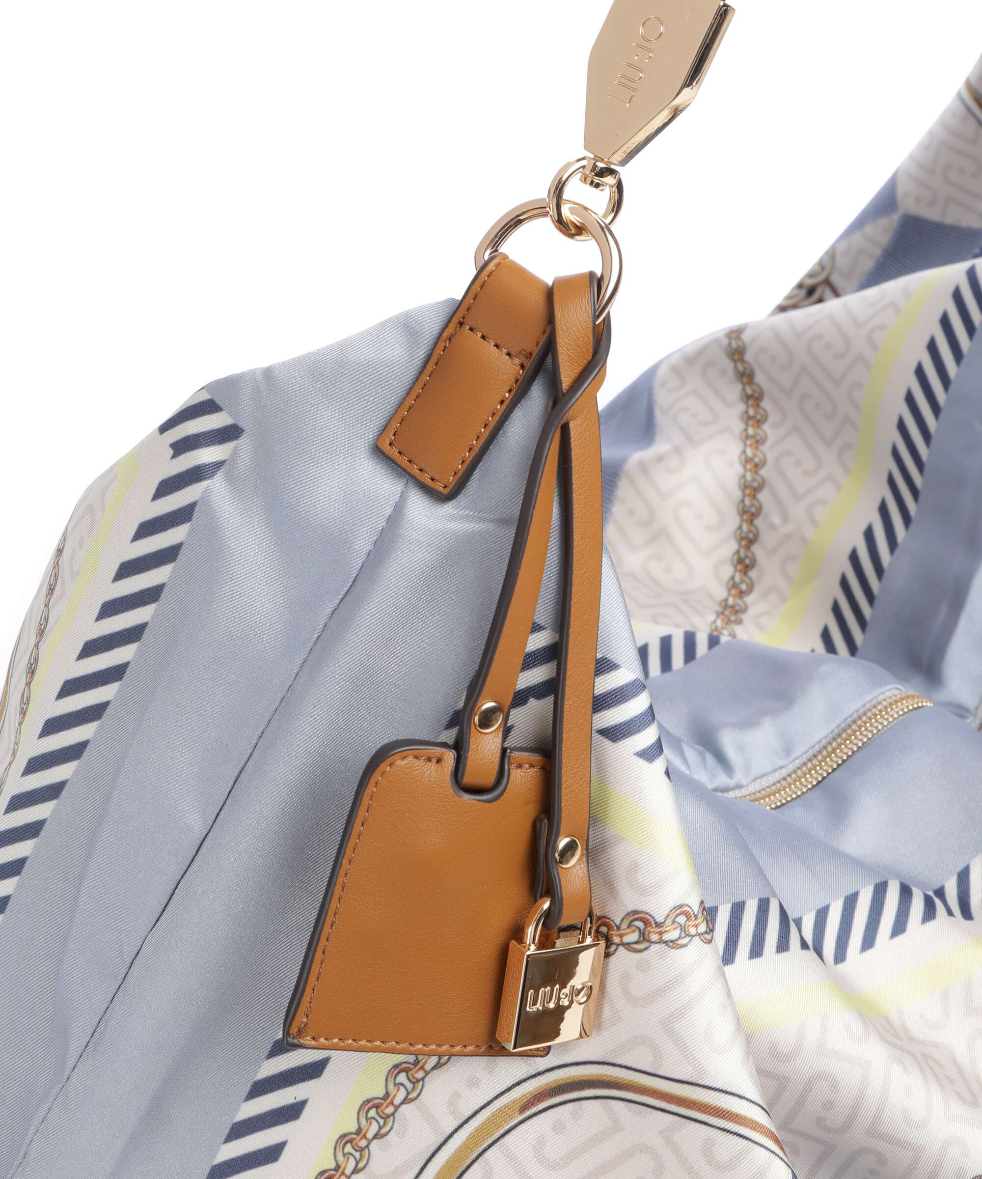 Liu Jo Foulard Hobo bag st metall/light denim - Image 4