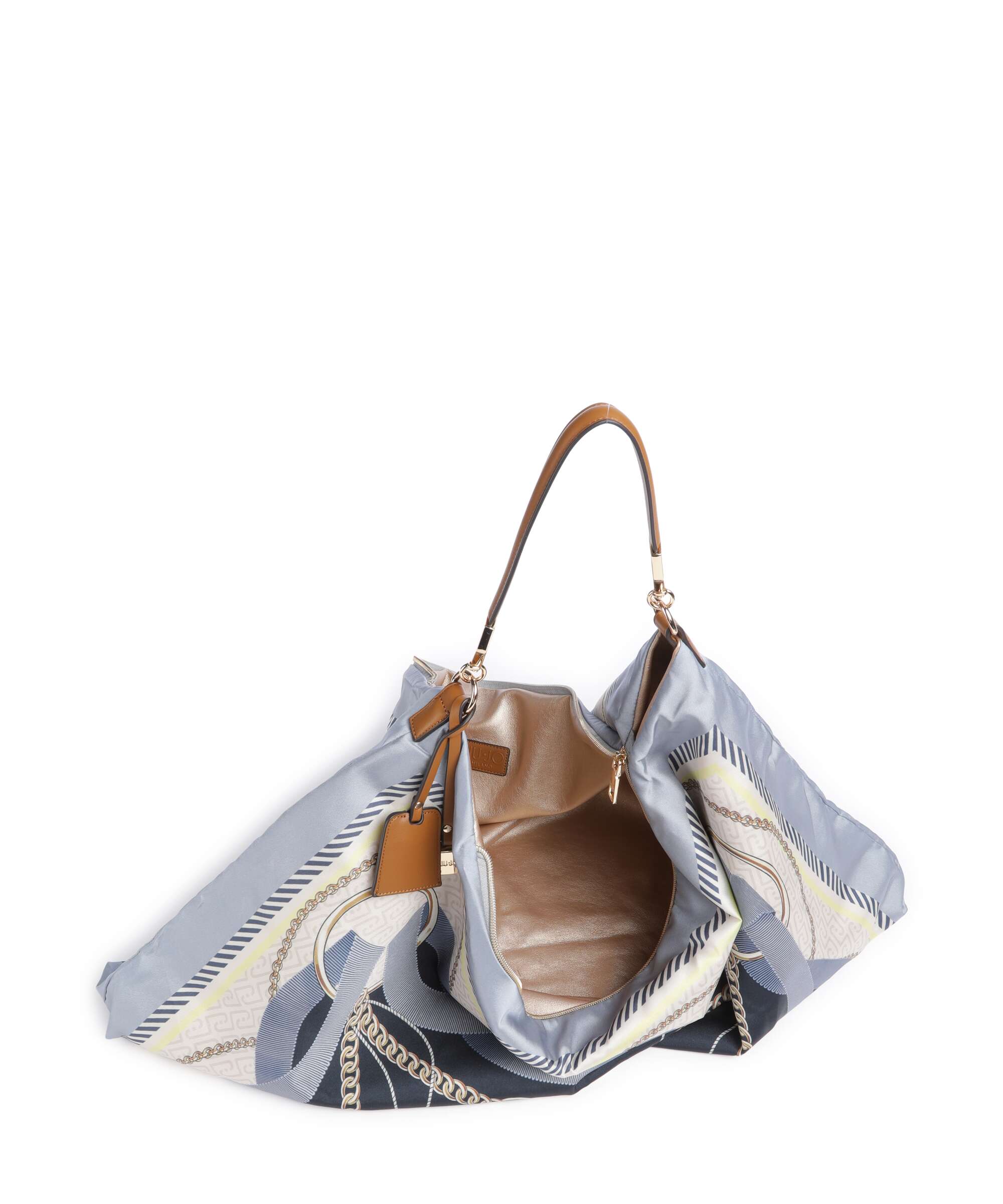 Liu Jo Foulard Hobo bag st metall/light denim - Image 6
