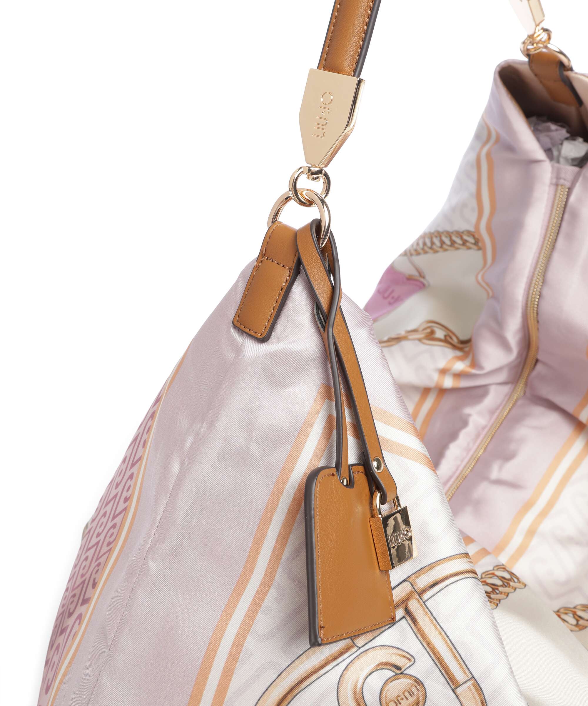 Liu Jo Foulard Hobo bag st metall/soft peony - Image 4