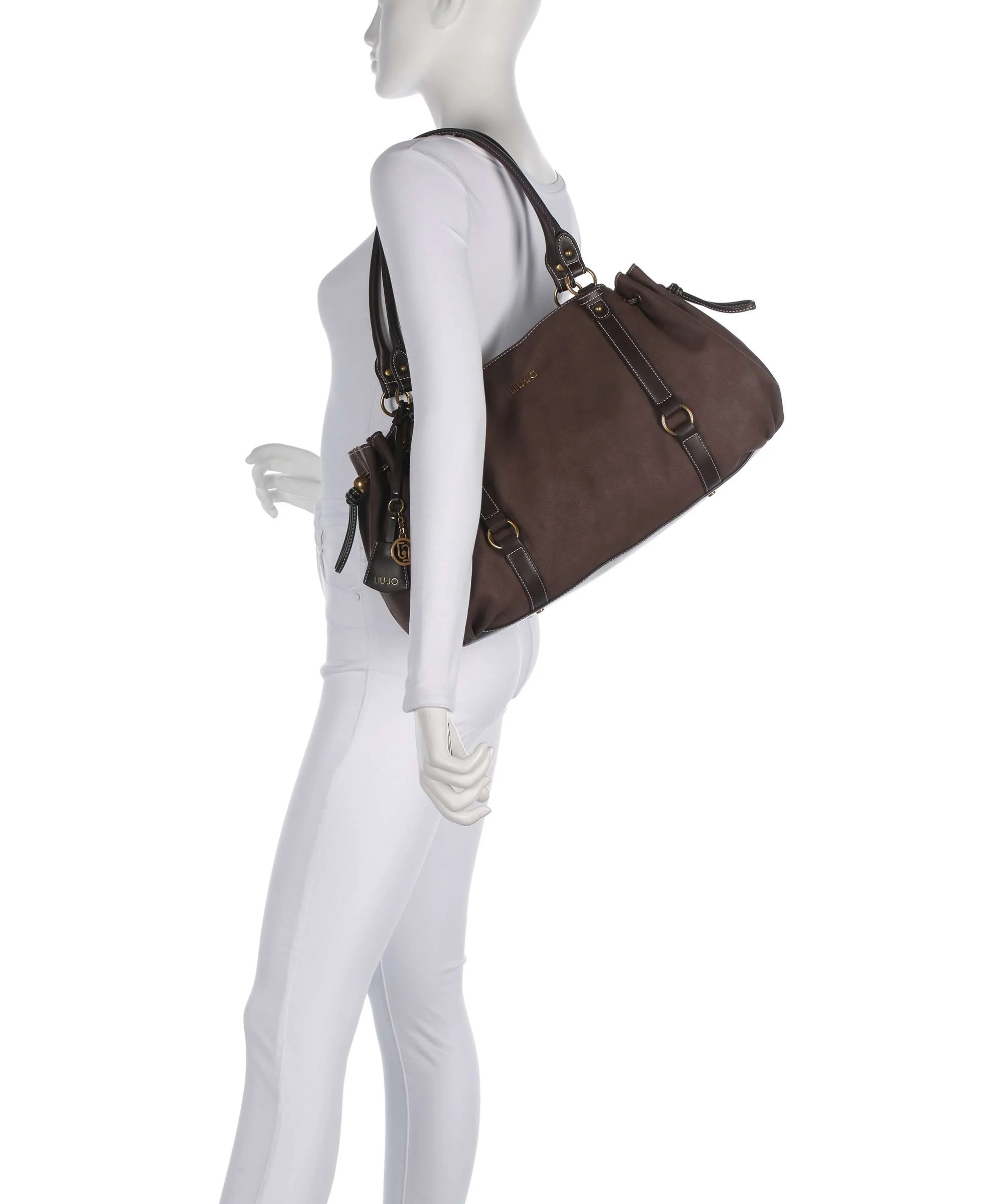 Liu Jo Ginesa L Hobo bag mocha - Image 3