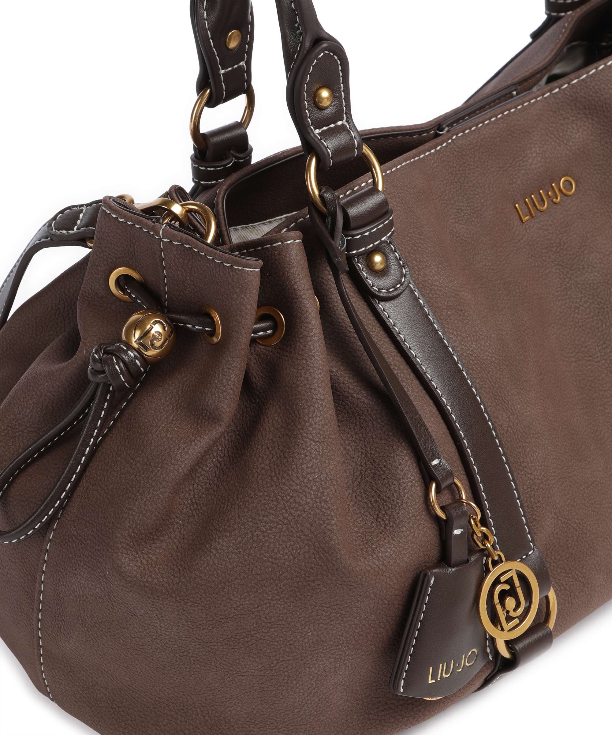 Liu Jo Ginesa L Hobo bag mocha - Image 4