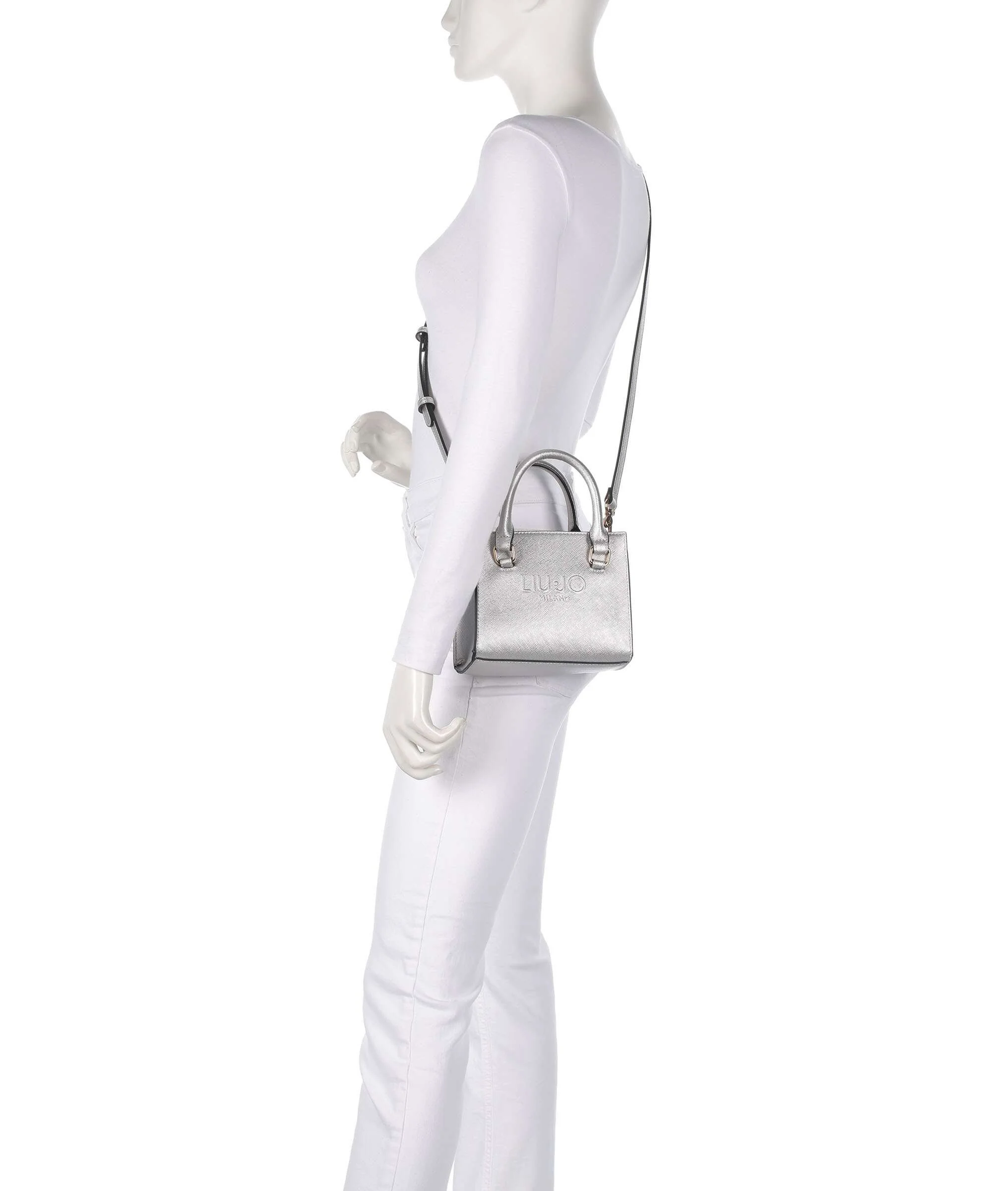 Liu Jo Halona Crossbody bag silver - Image 3