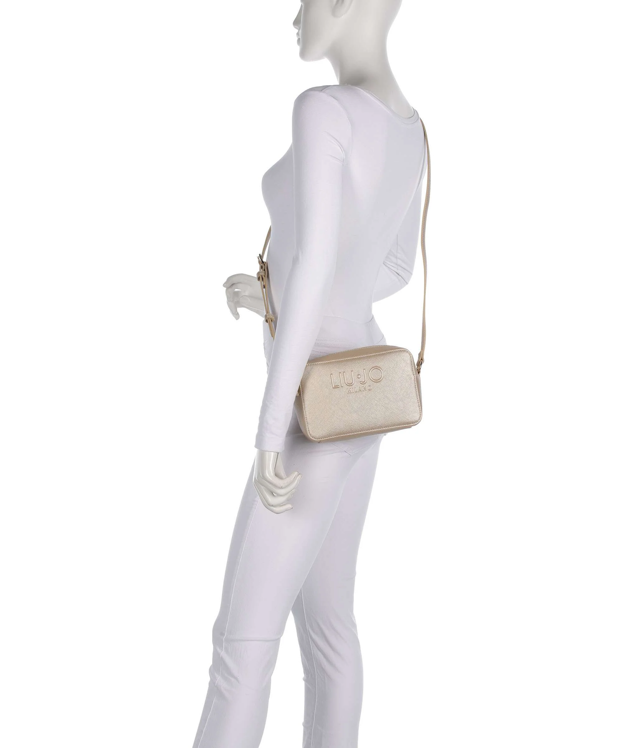 Liu Jo Halona M Crossbody bag light gold - Image 3