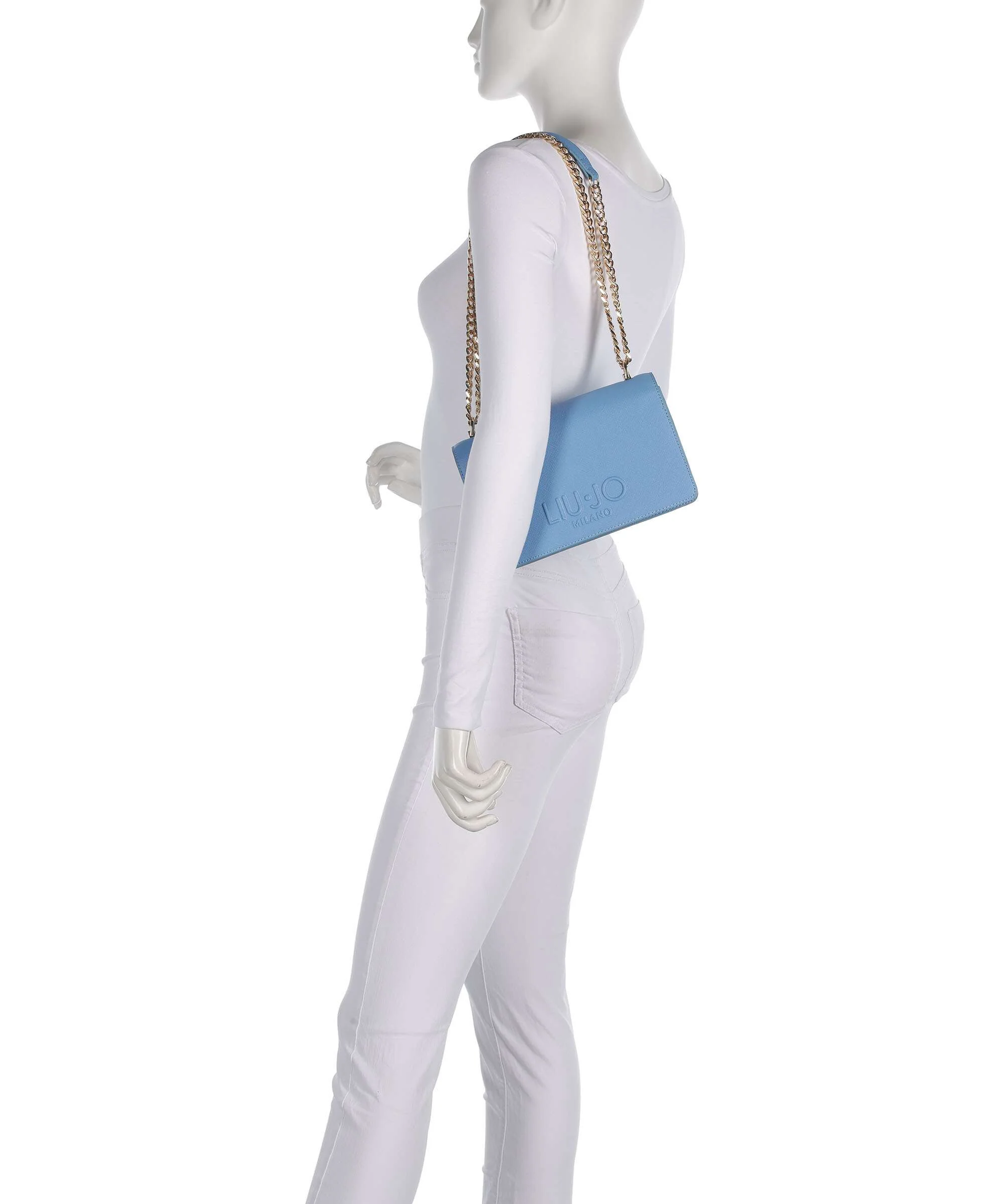 Liu Jo Halona M Shoulder bag azure blue - Image 4