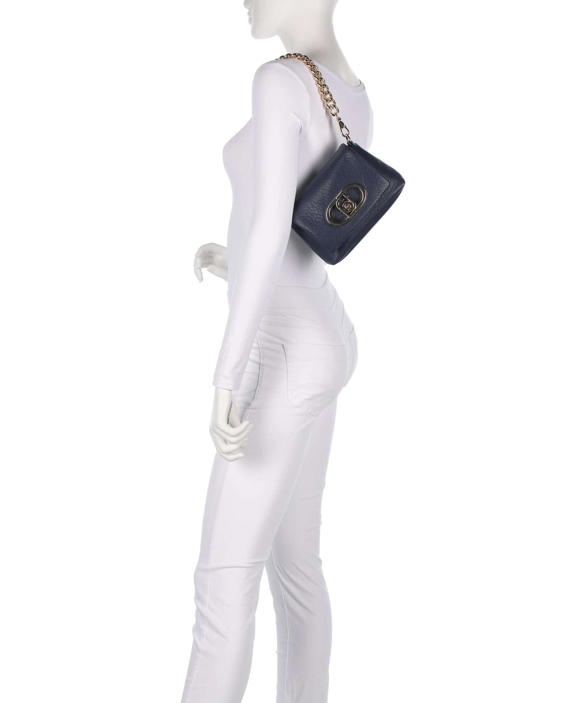 Liu Jo Icon S Shoulder bag dress blue - Image 3