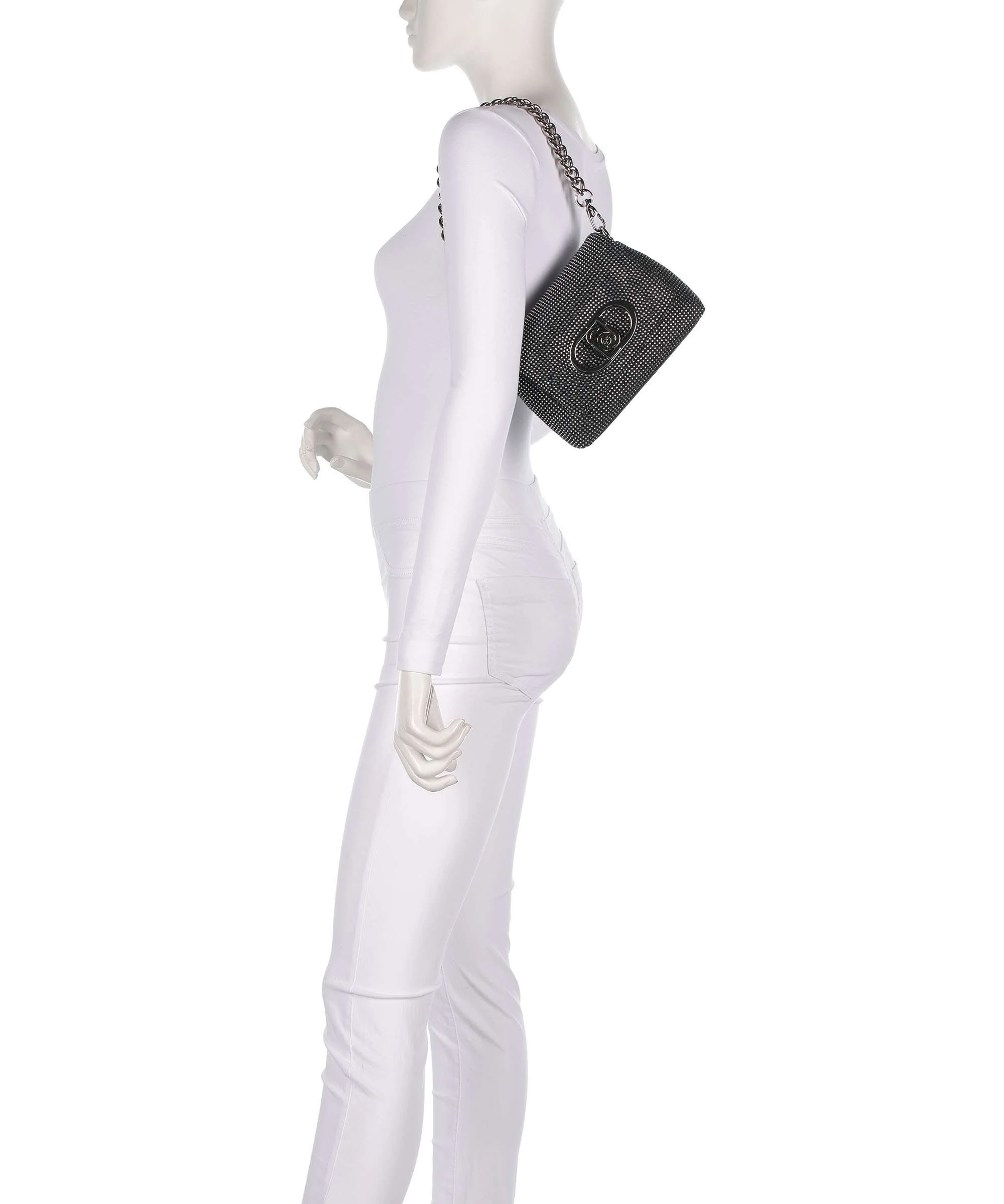 Liu Jo Icon S Shoulder bag nero/steel - Image 3