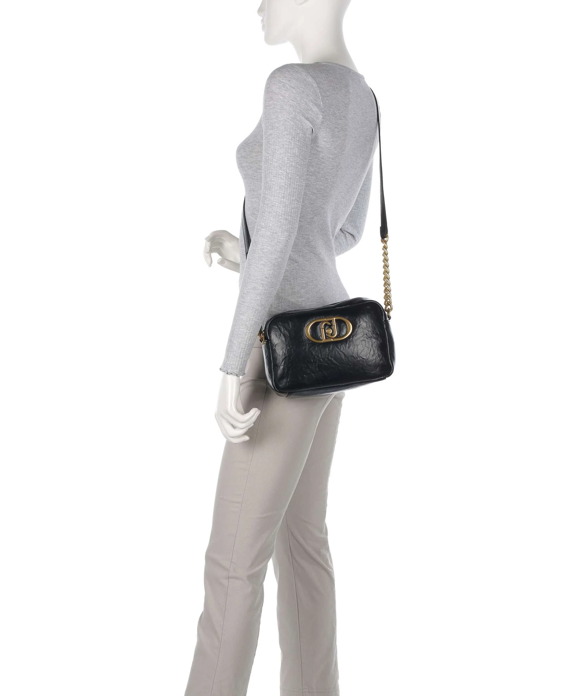 Liu Jo Lapuffy Crossbody bag nero - Image 3