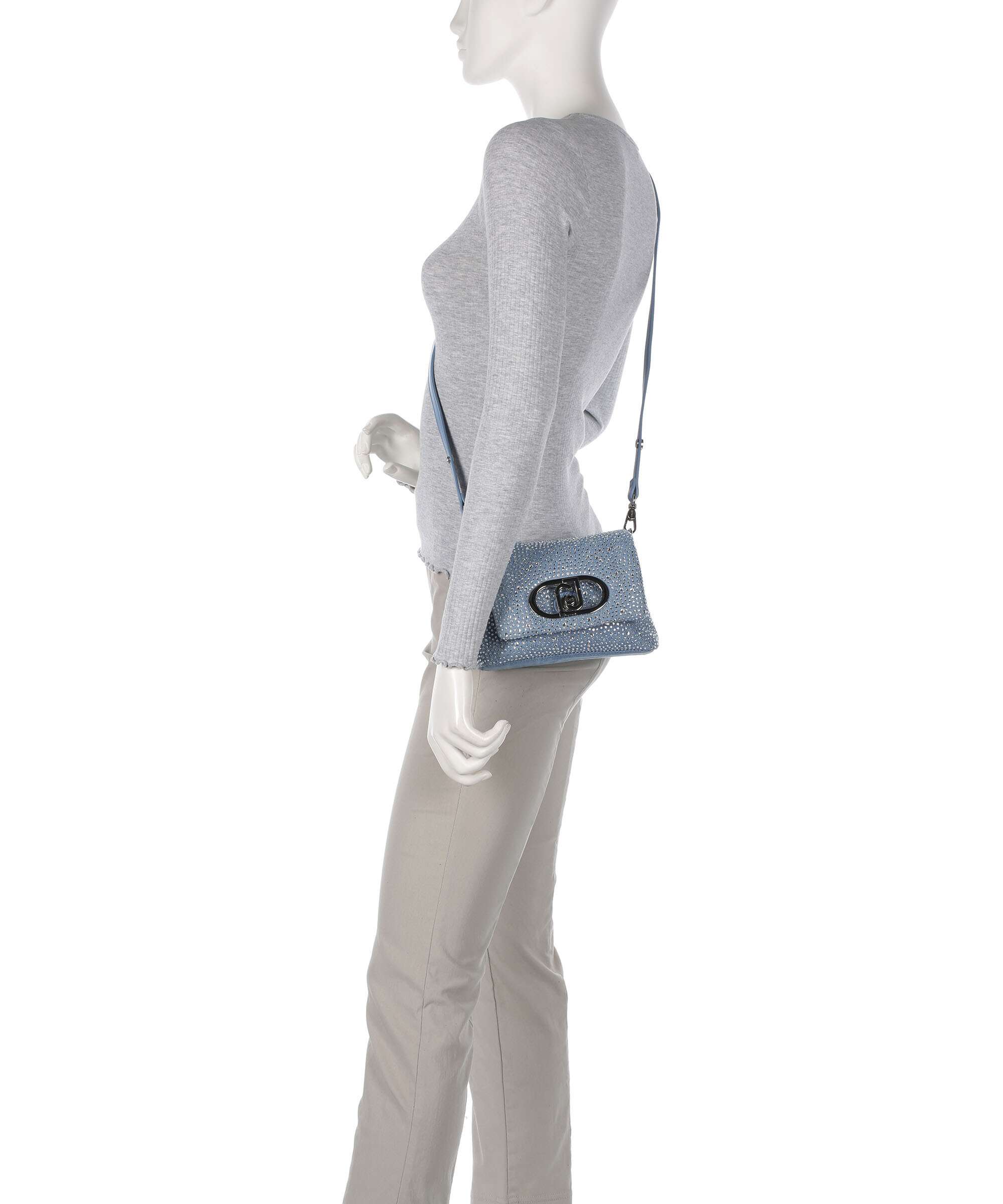 Liu Jo Lapuffy Shoulder bag light denim - Image 4