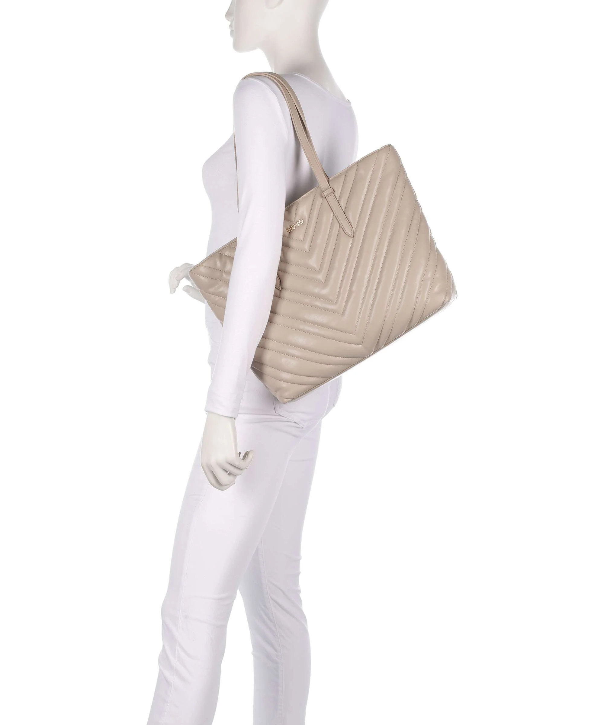 Liu Jo Lunny L Tote bag neutro - Image 3