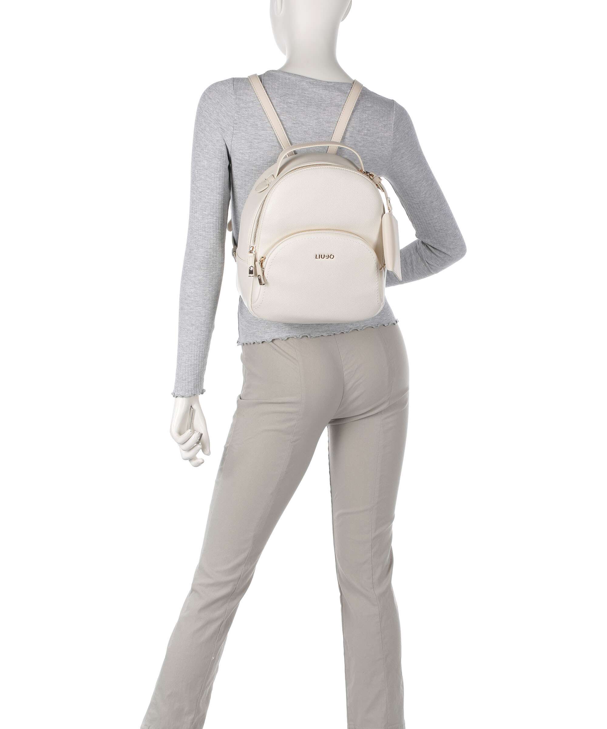 Liu Jo Manh Backpack cream - Image 3