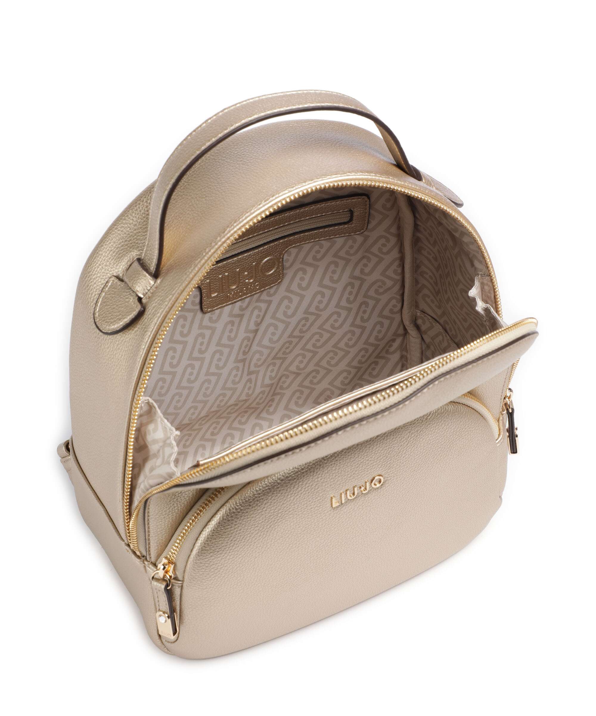 Liu Jo Manhattan M Backpack light gold - Image 5