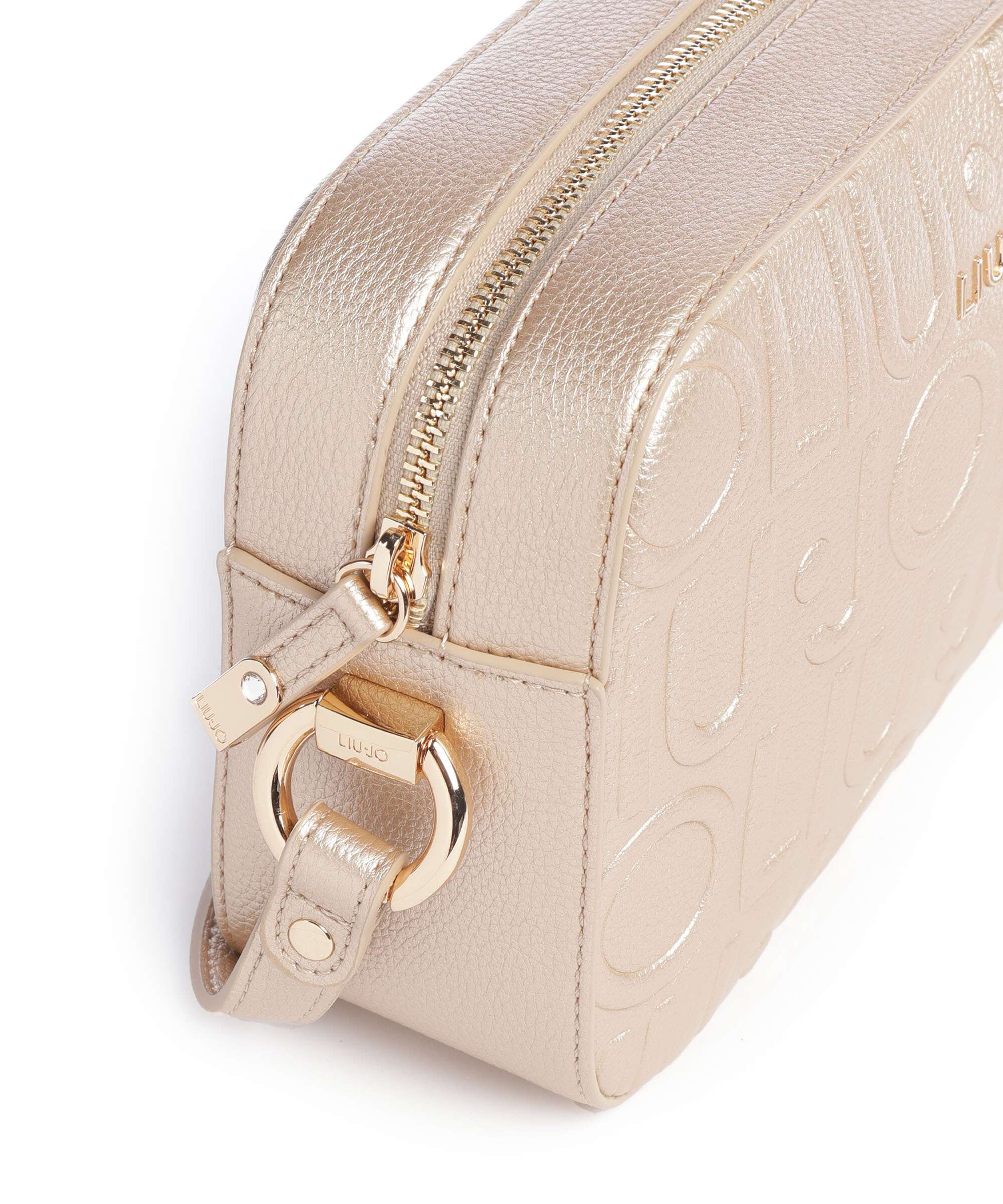 Liu Jo Manhattan M Crossbody bag light gold - Image 4