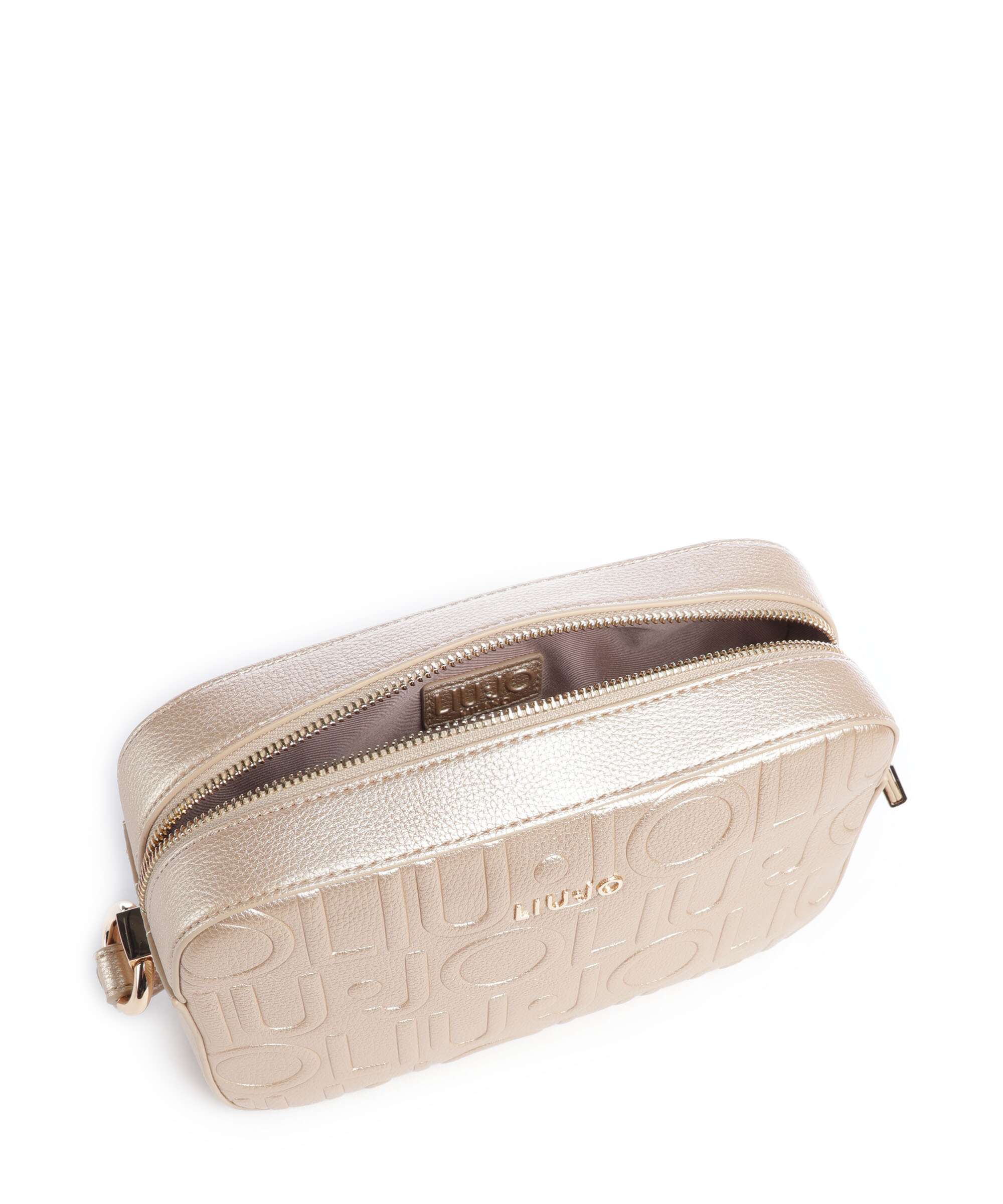 Liu Jo Manhattan M Crossbody bag light gold - Image 6
