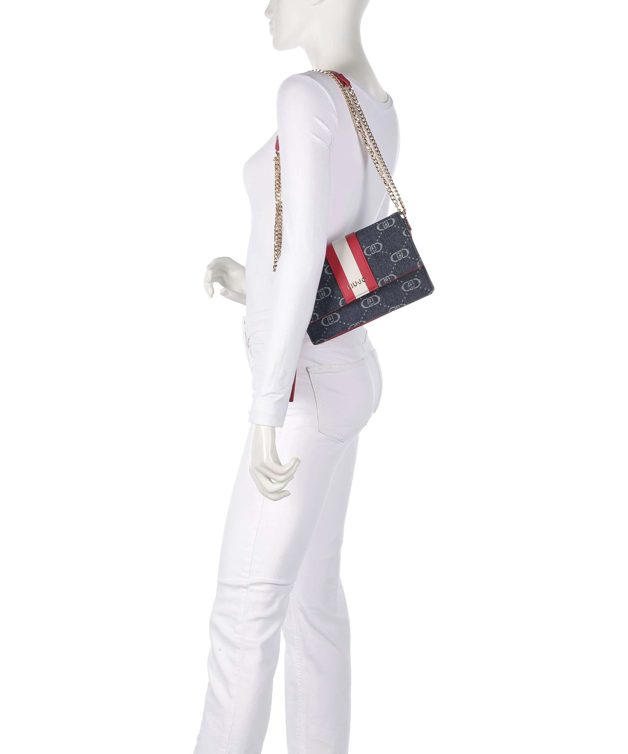 Liu Jo Manhattan Shoulder bag blu denim - Image 3