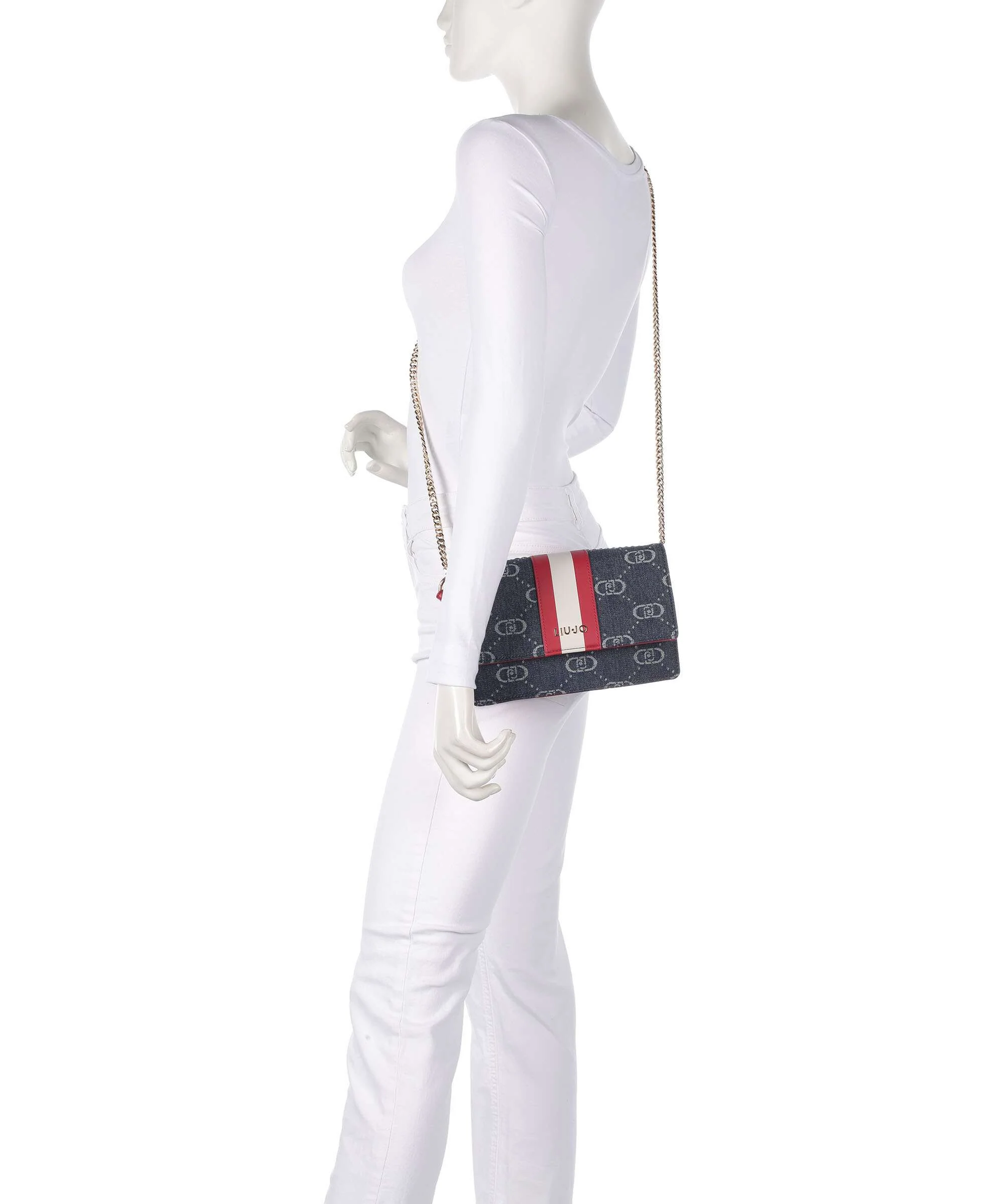 Liu Jo Manhattan Shoulder bag blu denim - Image 4