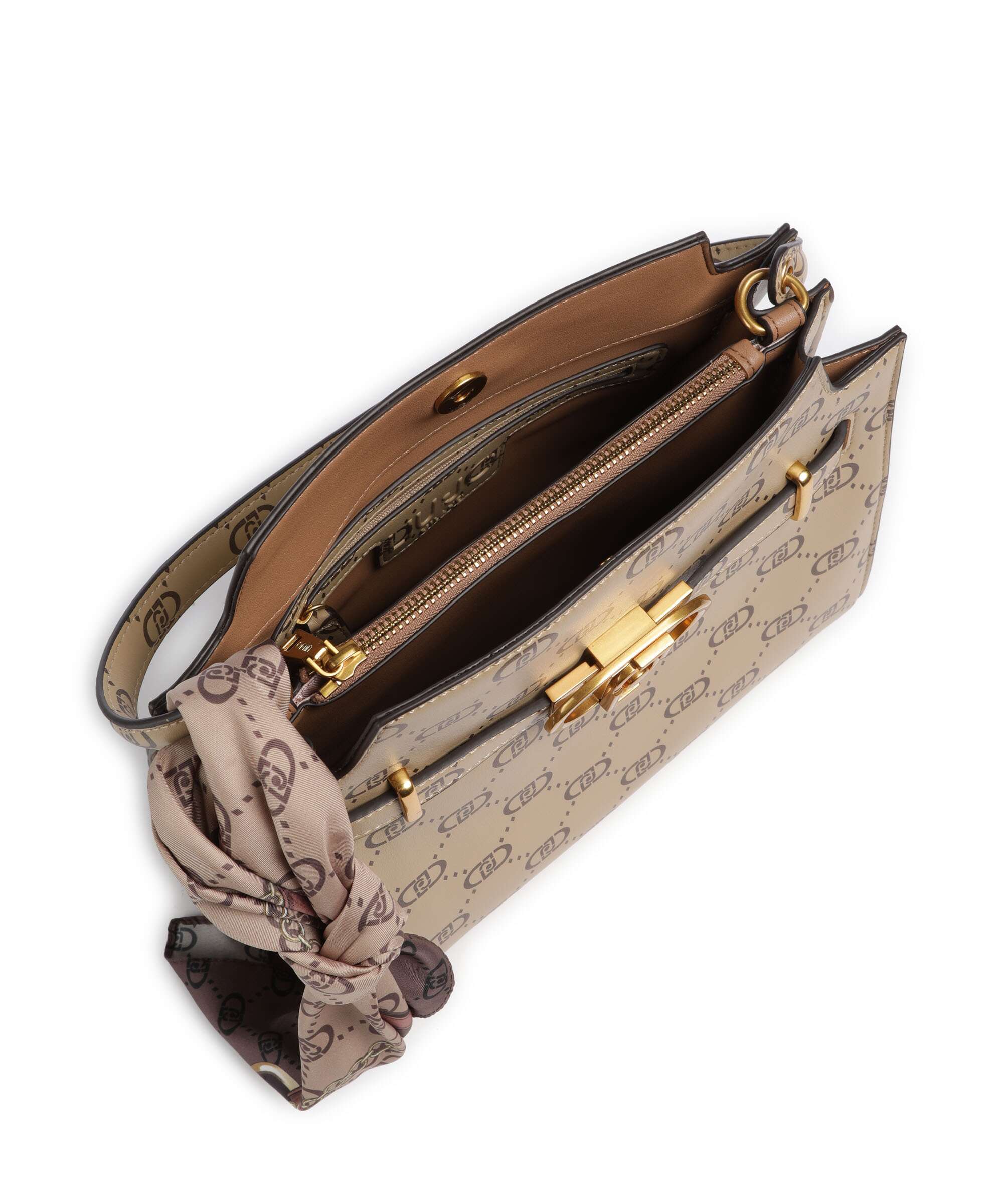 Liu Jo Nadie Shoulder bag tortora/logo - Image 7