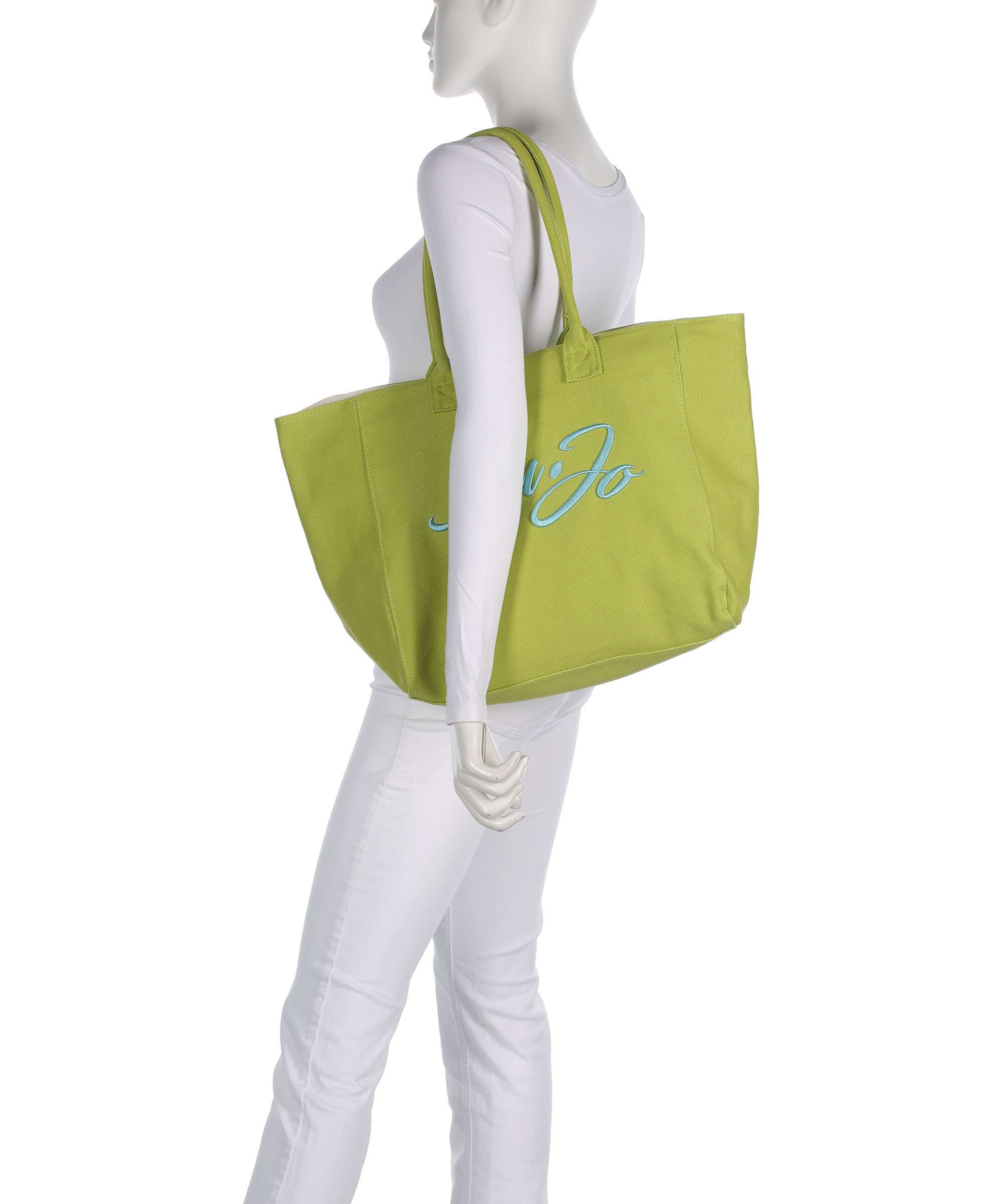 Liu Jo Plentia L Tote bag acid green - Image 3
