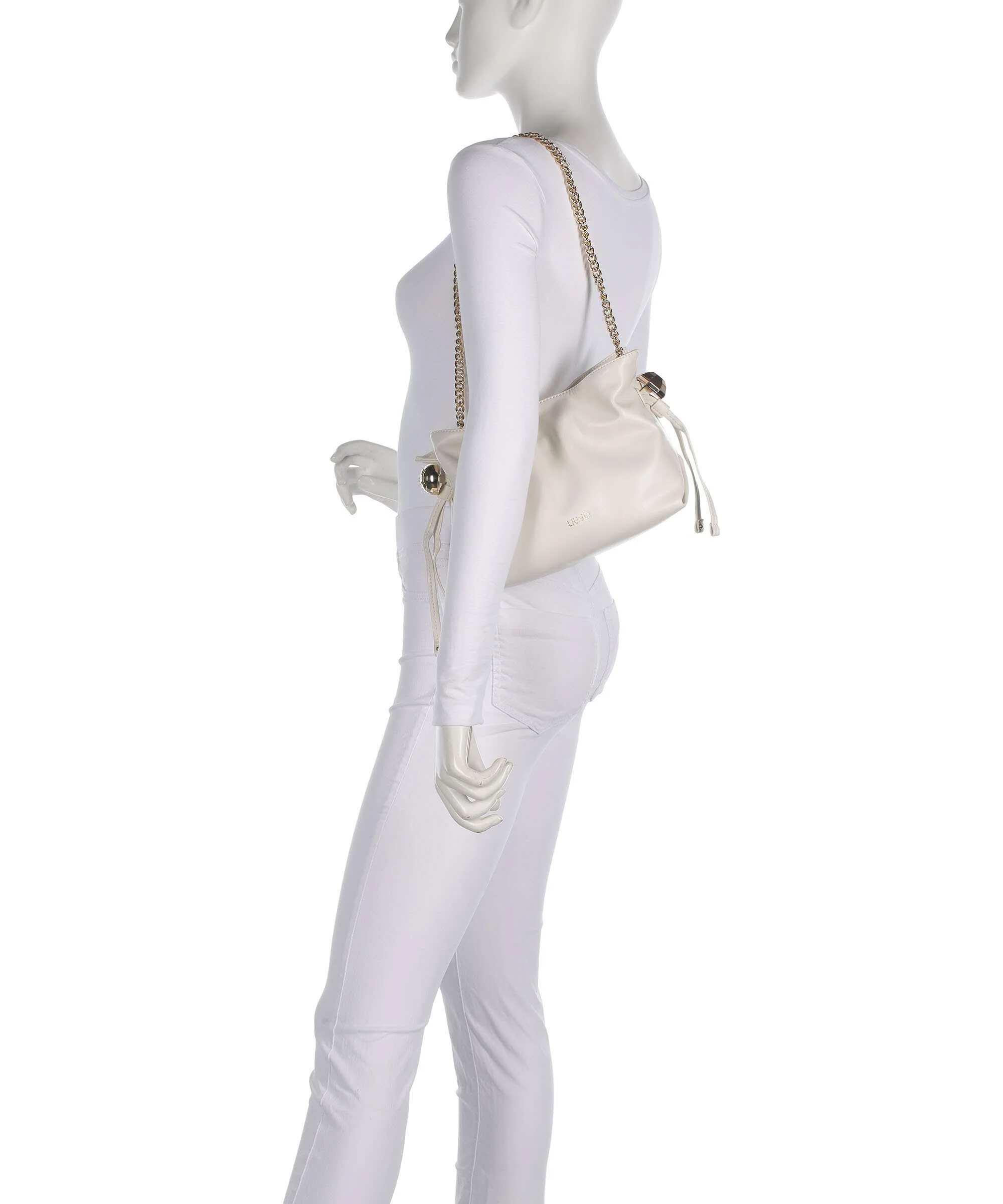 Liu Jo Riccy S Bucket bag cream - Image 3